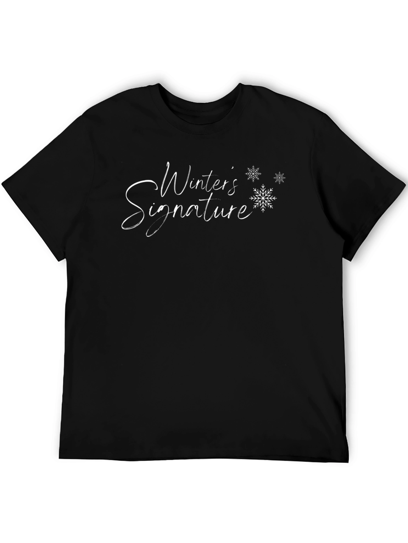 Winters Signature Black Graphic Tee