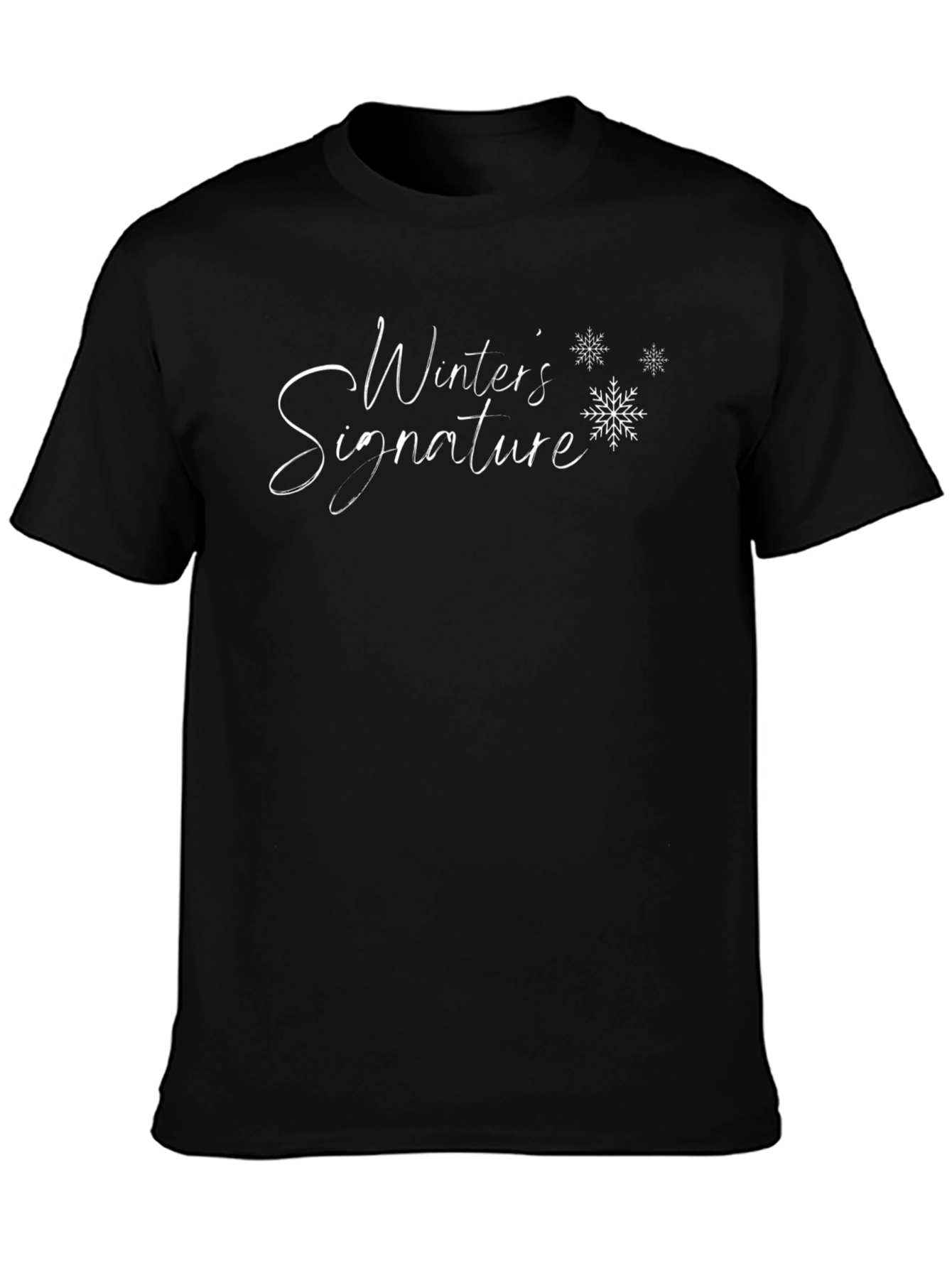 Winters Signature Black Graphic Tee