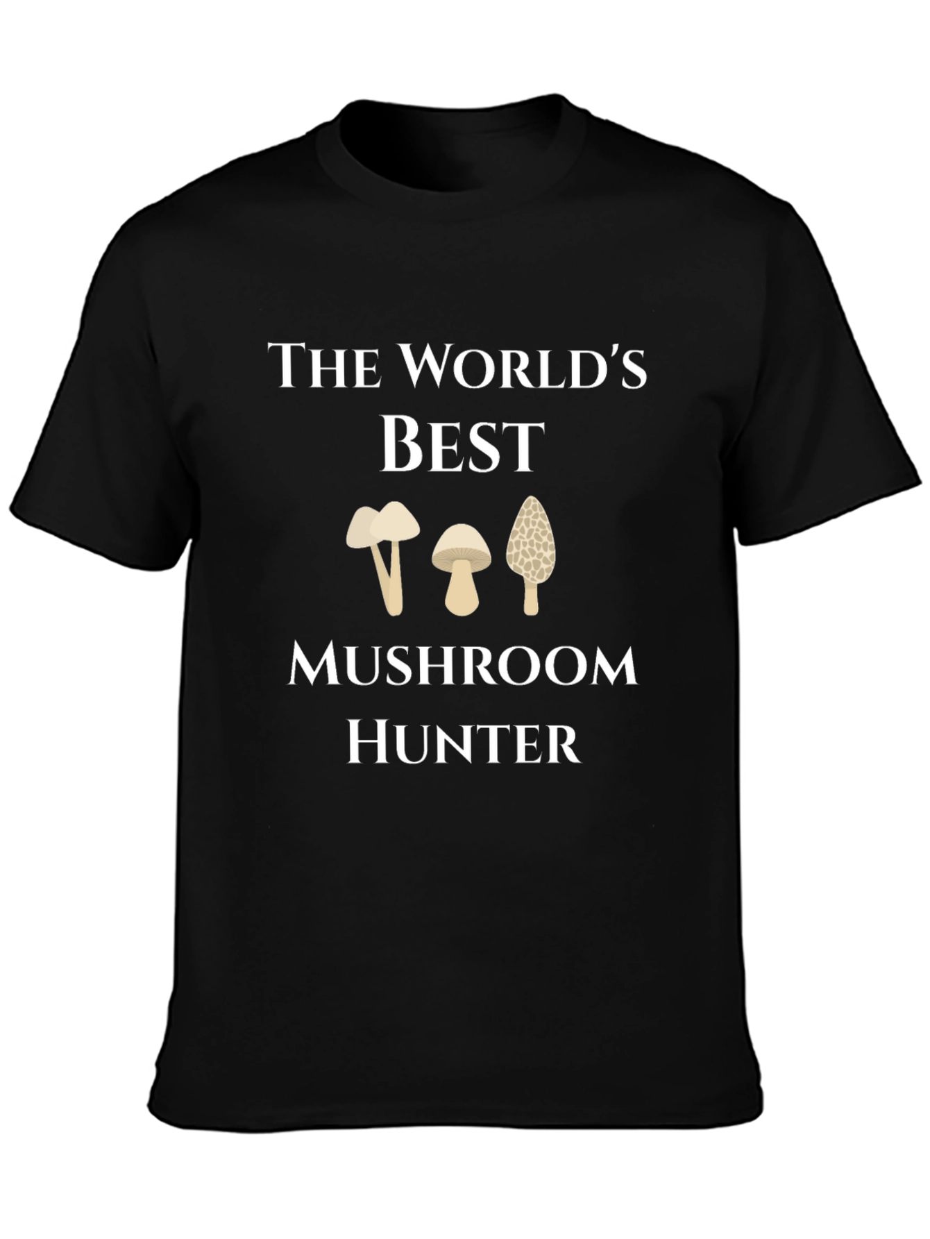 Mushroom Hunter Graphic T-Shirt