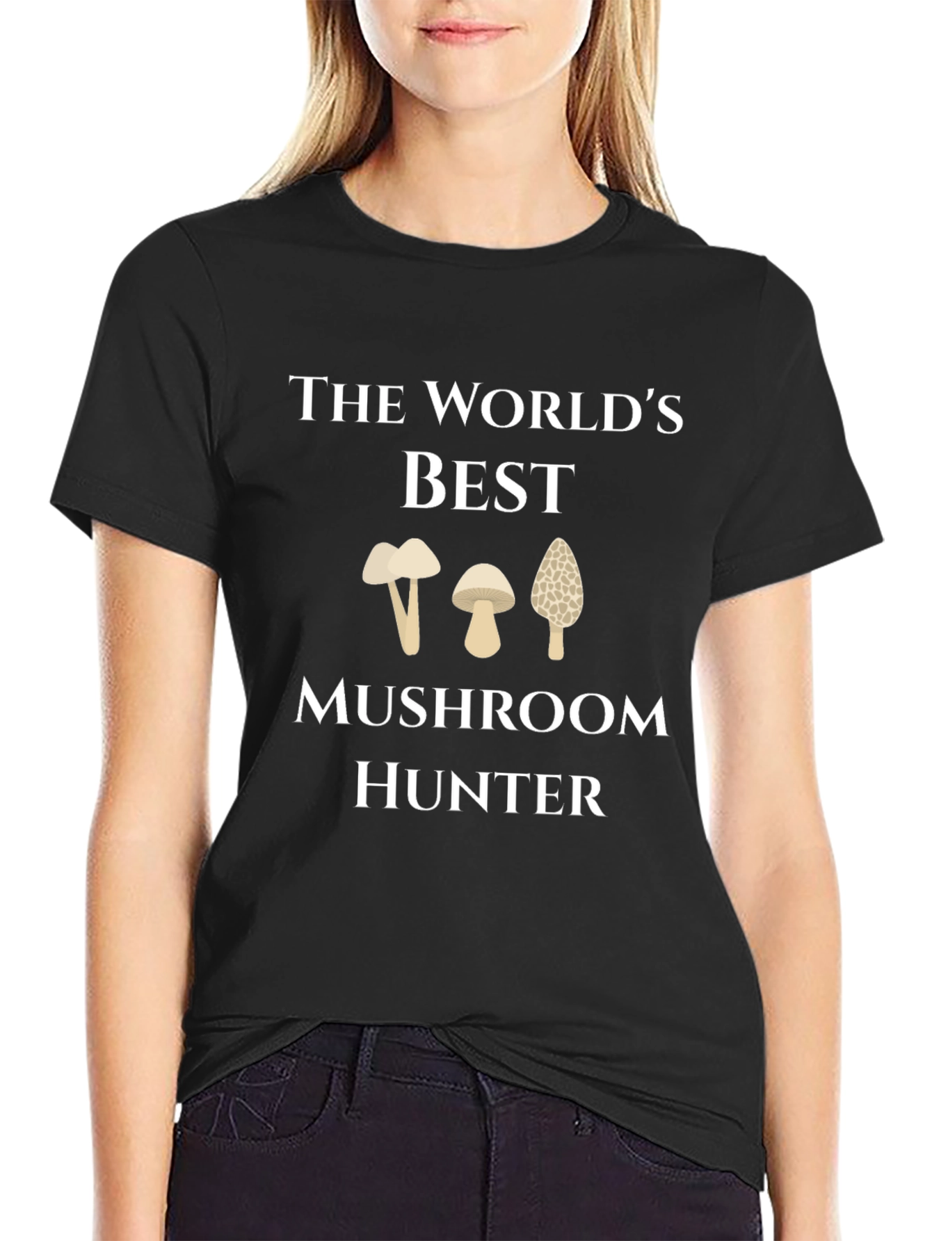 Mushroom Hunter Graphic T-Shirt