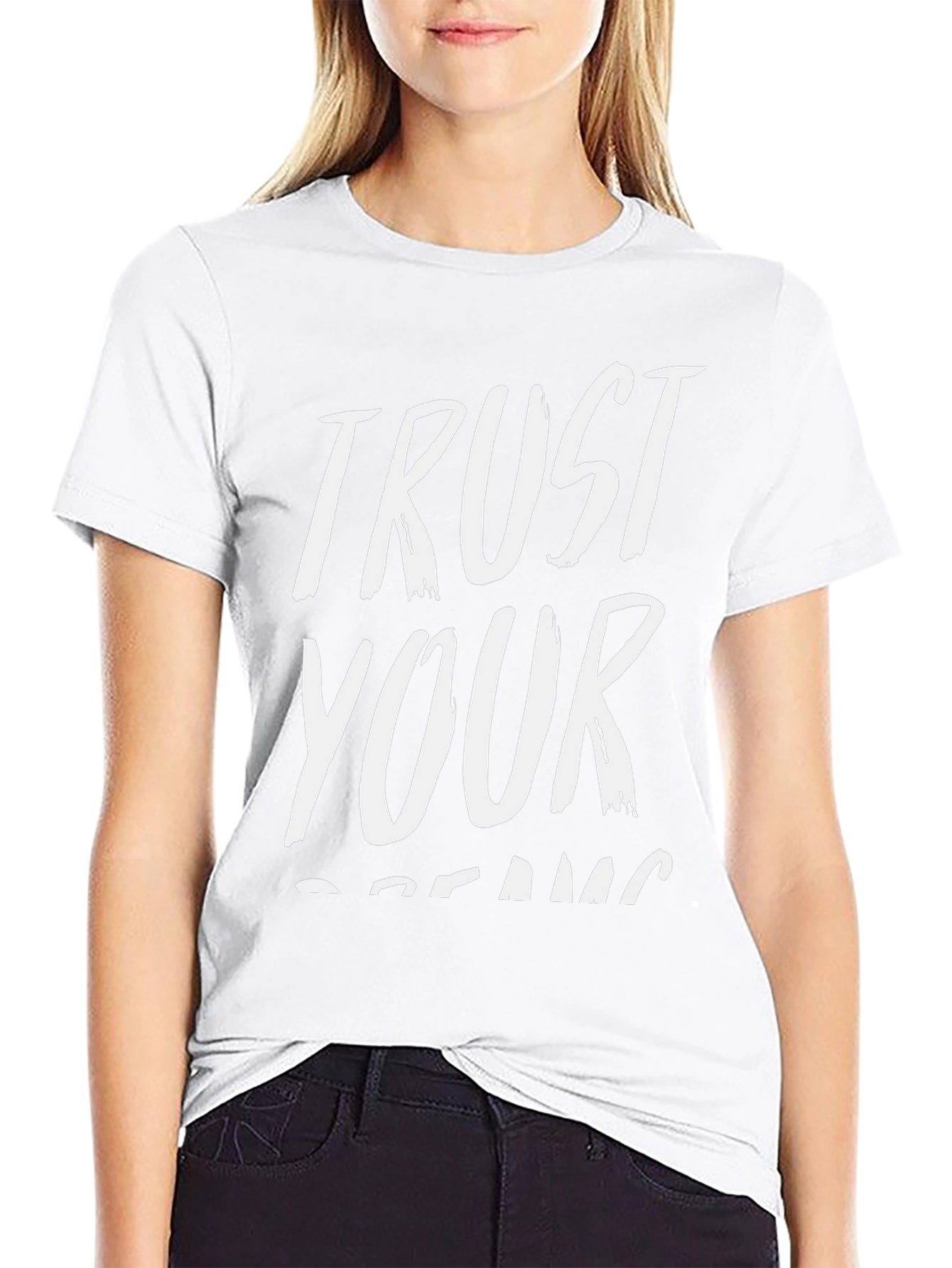 Trust Your Dreams Black Graphic Tee