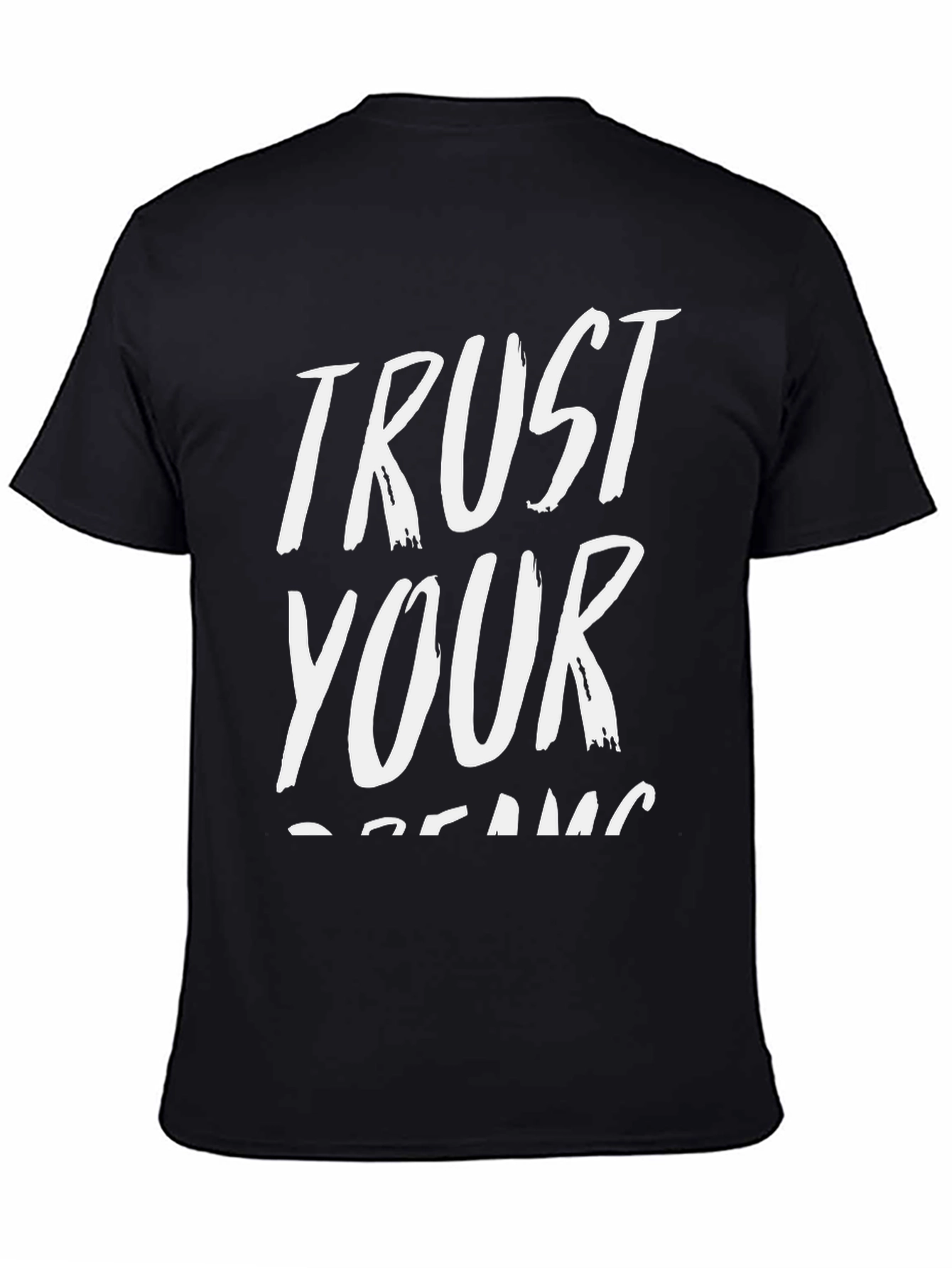 Trust Your Dreams Black Graphic Tee