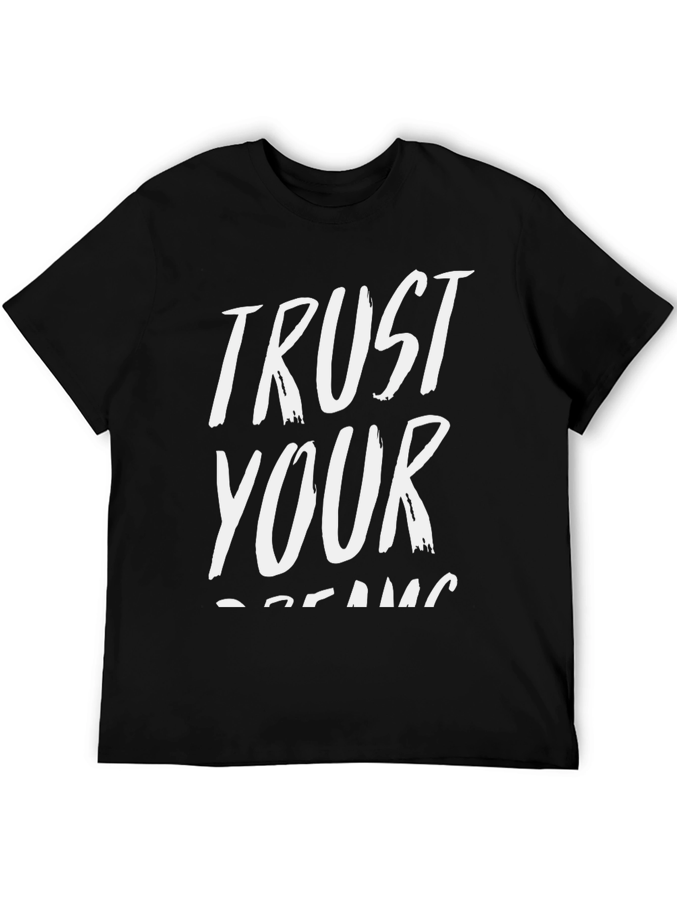 Trust Your Dreams Black Graphic Tee