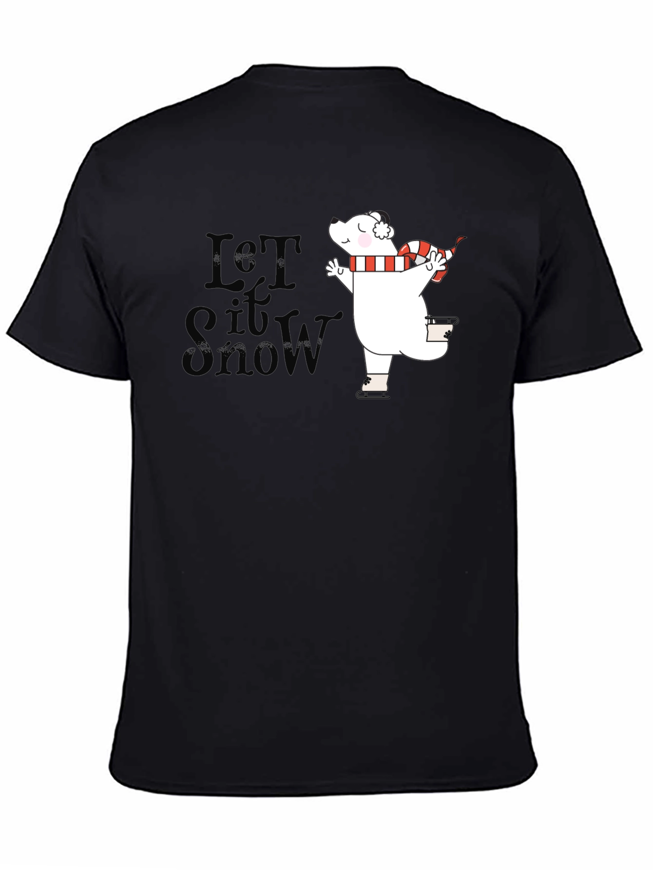 Let It Snow Polar Bear T-Shirt