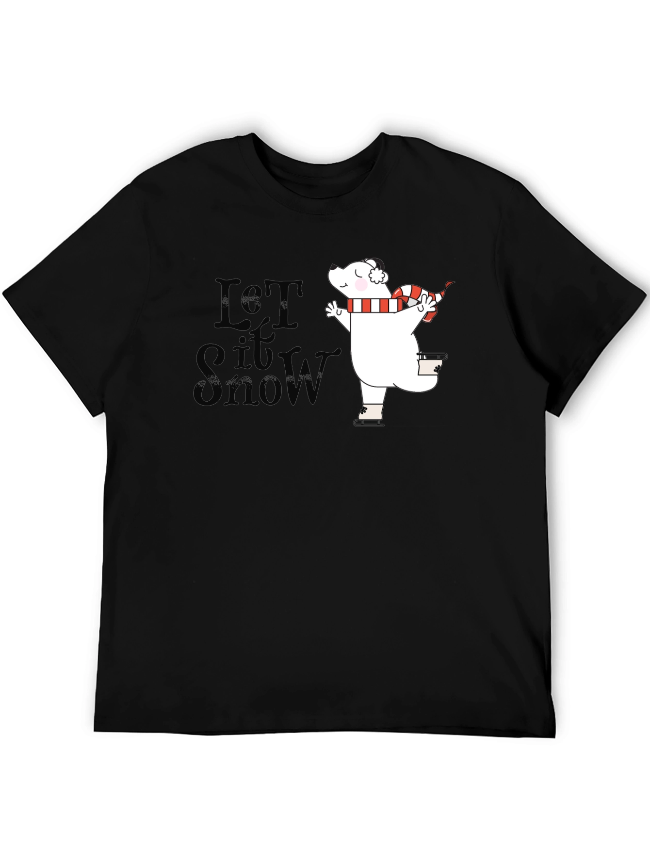 Let It Snow Polar Bear T-Shirt