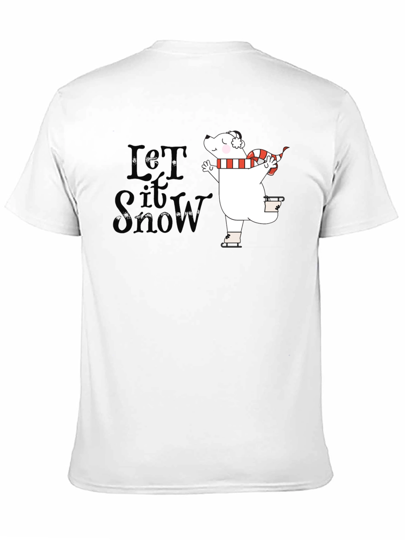 Let It Snow Polar Bear T-Shirt