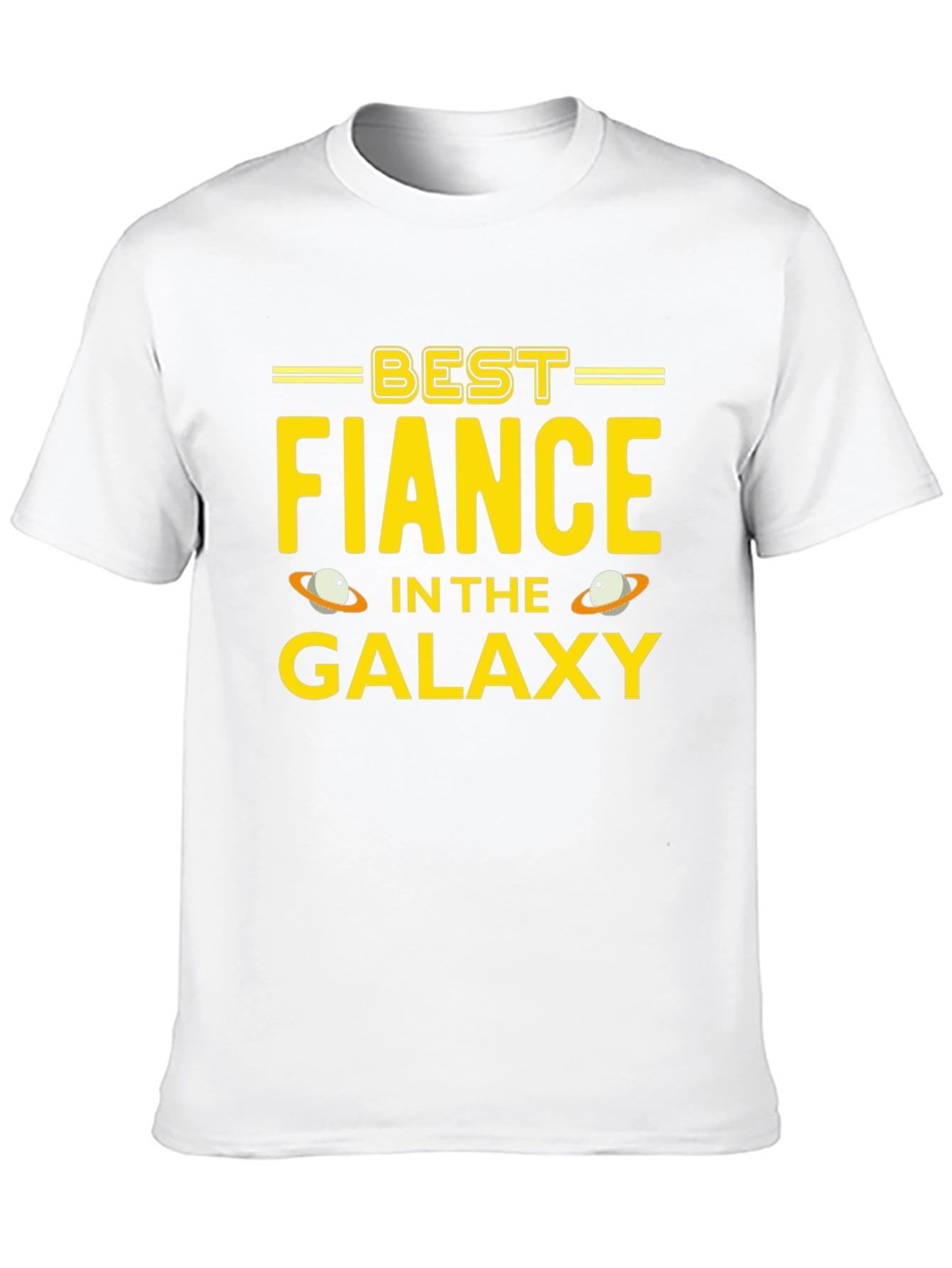 Best Fiance in the Galaxy Black T-Shirt