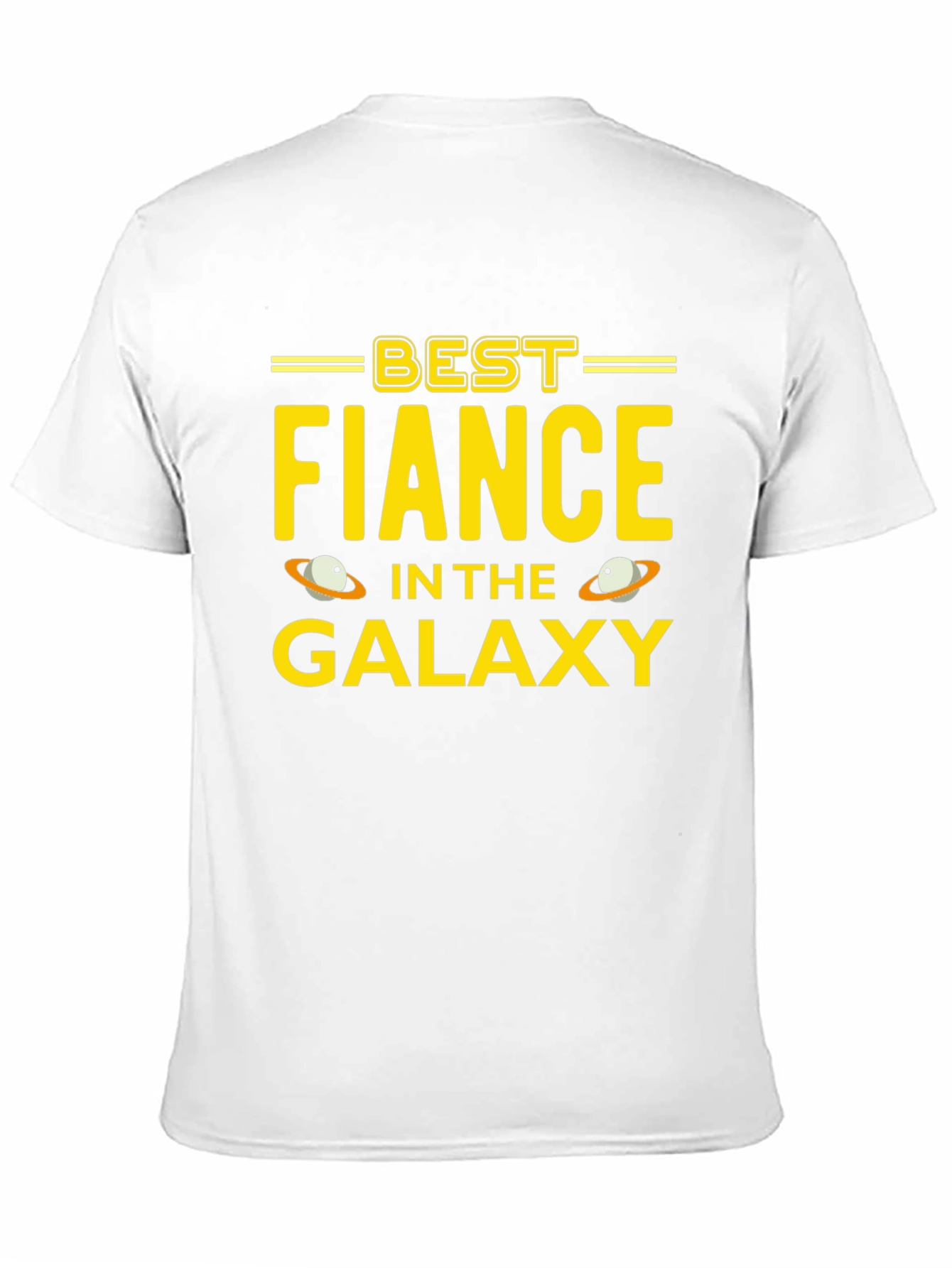 Best Fiance in the Galaxy Black T-Shirt