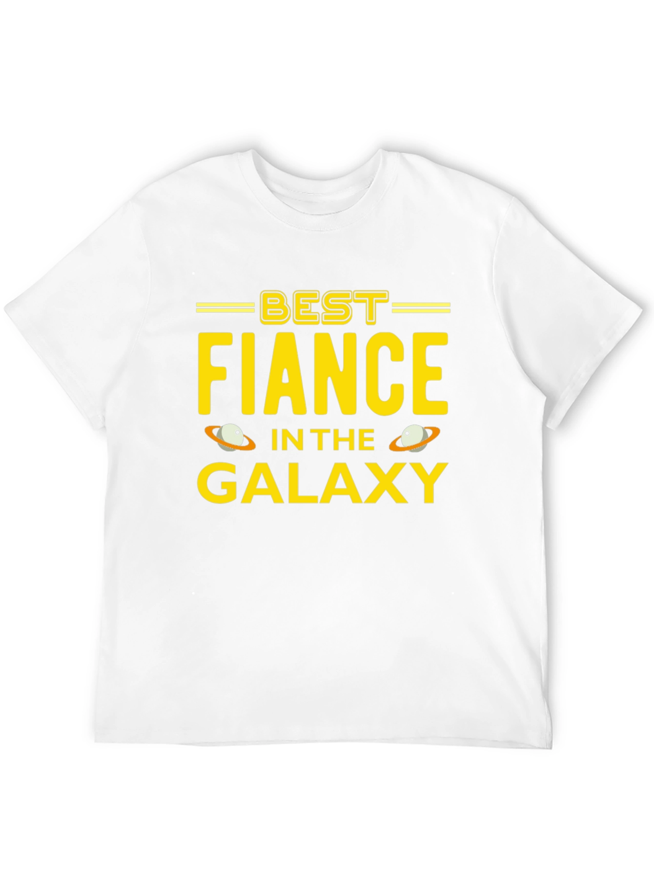 Best Fiance in the Galaxy Black T-Shirt