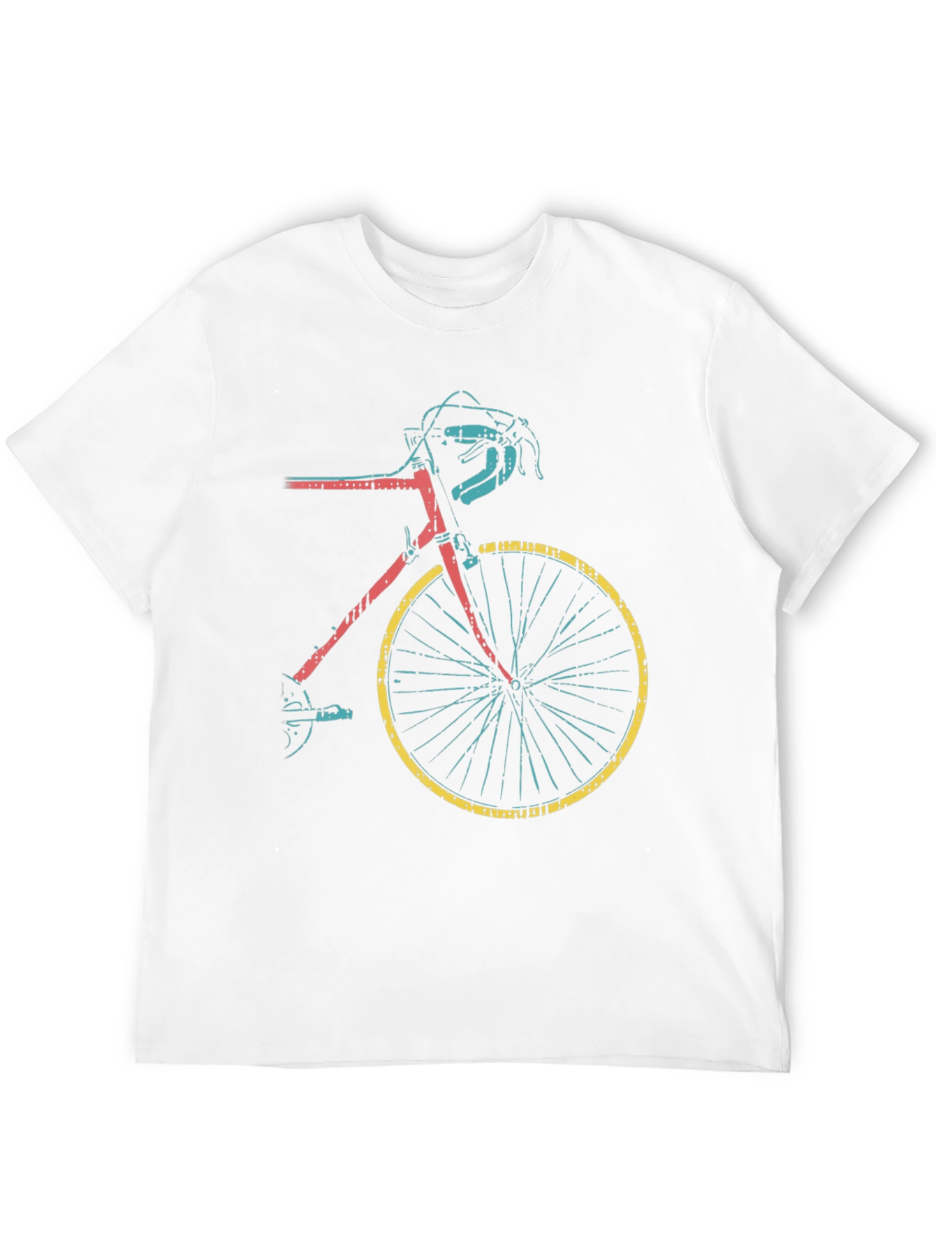 Retro Bike Graphic Tee - Cool Cycle Design