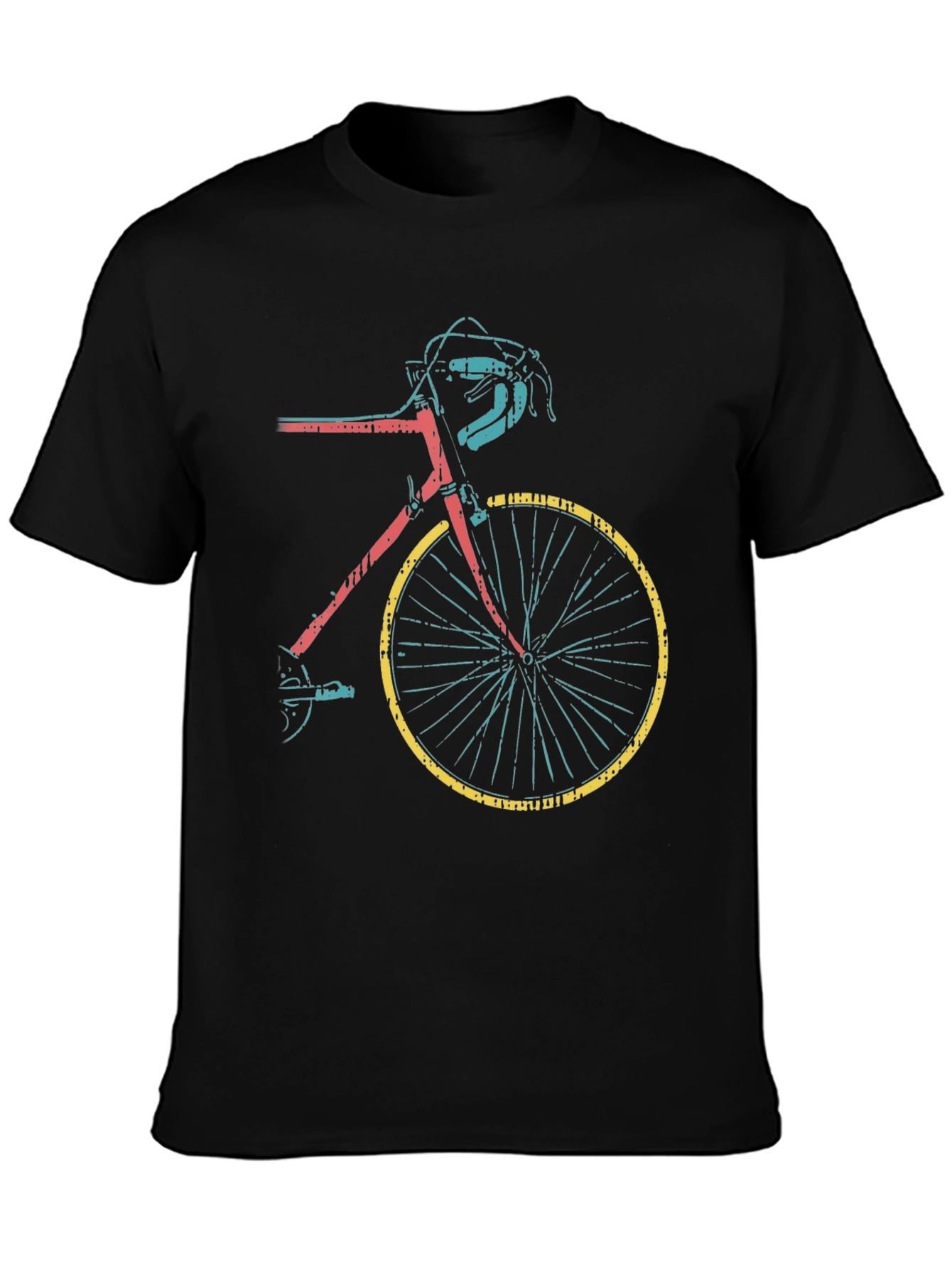 Retro Bike Graphic Tee - Cool Cycle Design