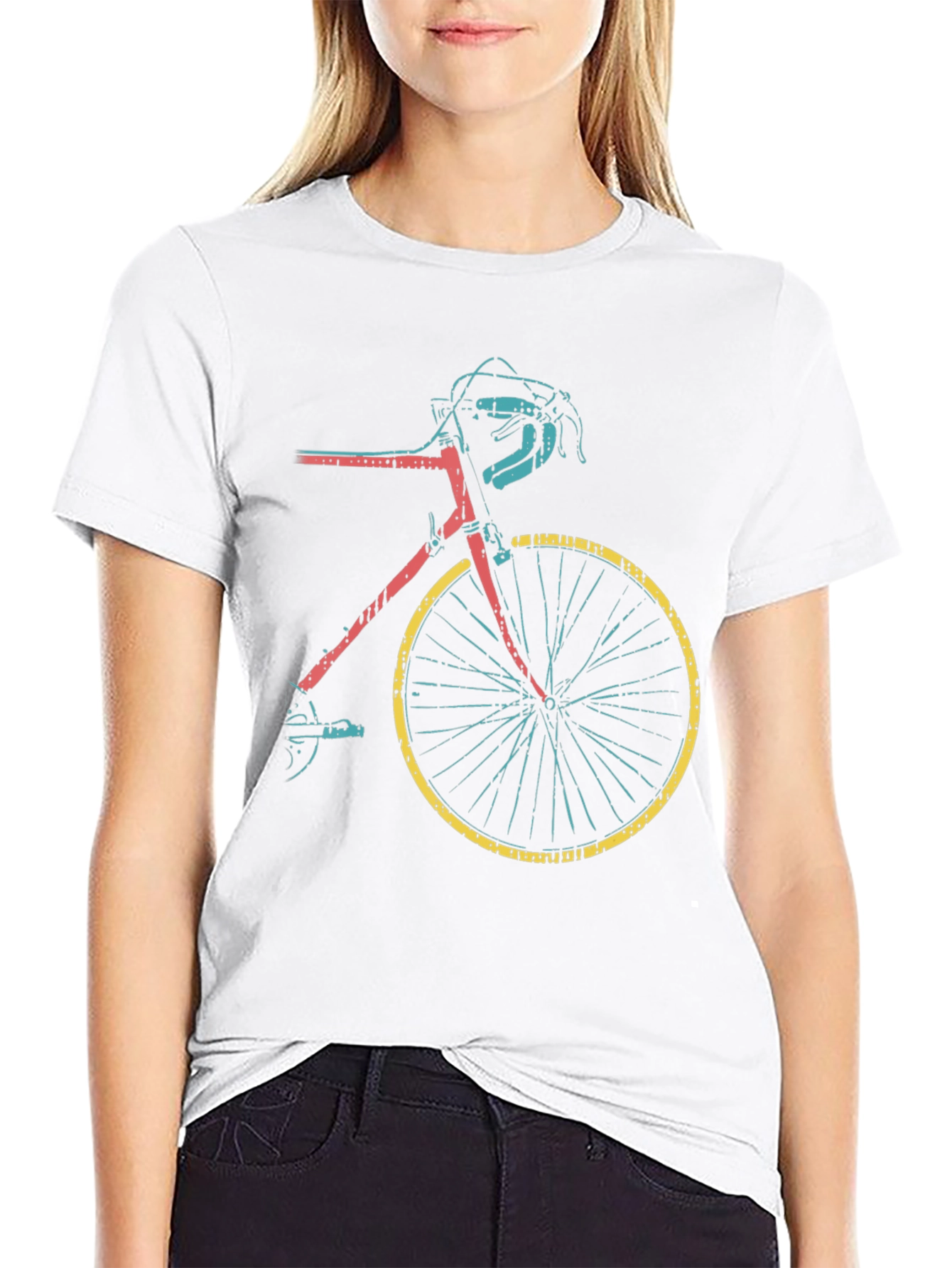Retro Bike Graphic Tee - Cool Cycle Design