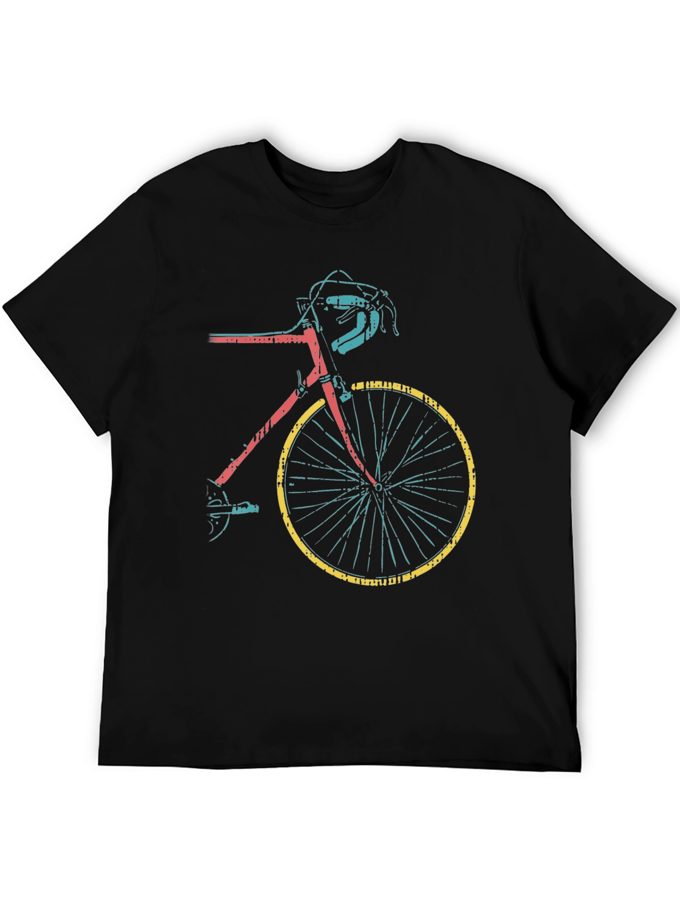 Retro Bike Graphic Tee - Cool Cycle Design