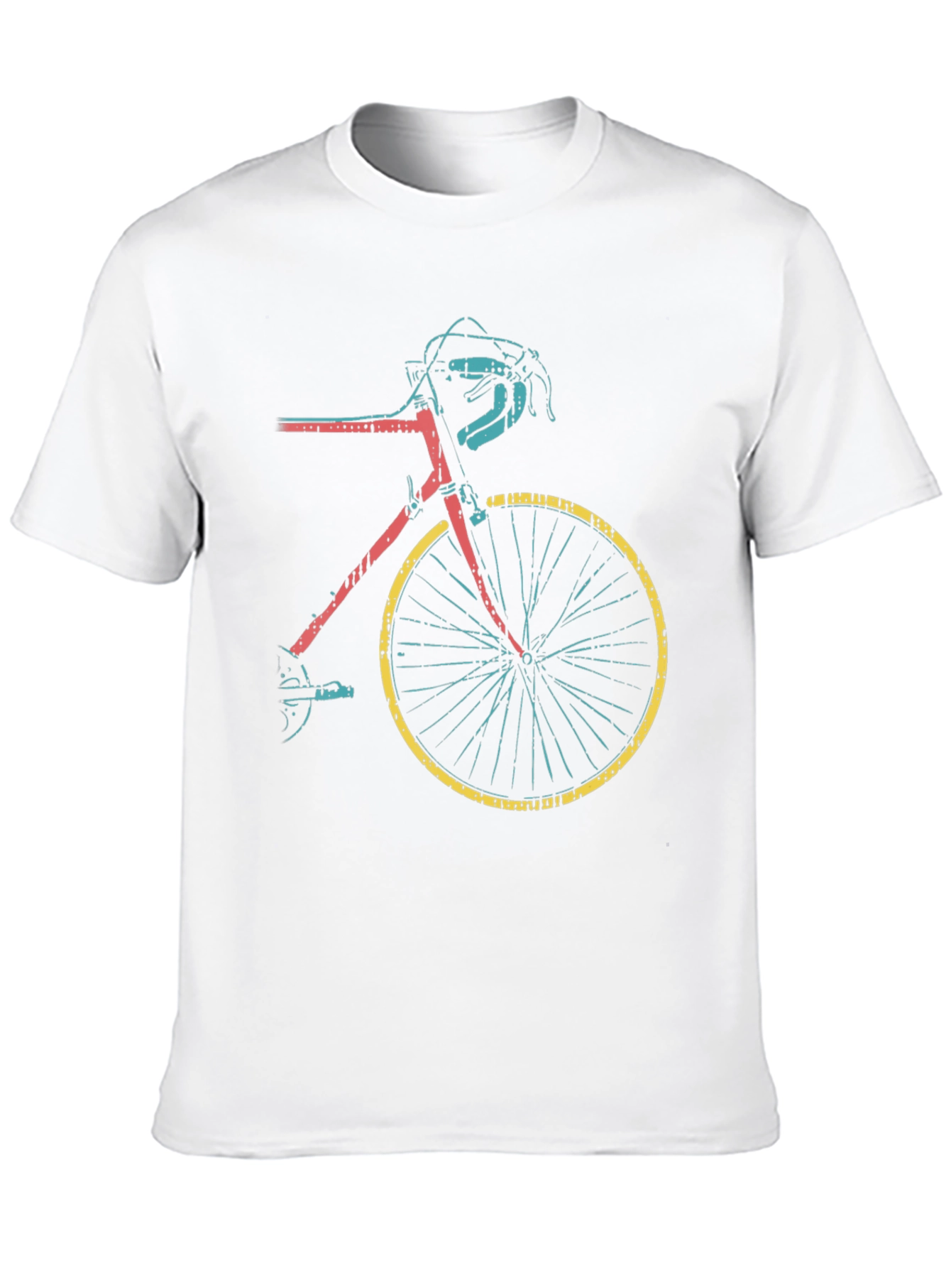 Retro Bike Graphic Tee - Cool Cycle Design
