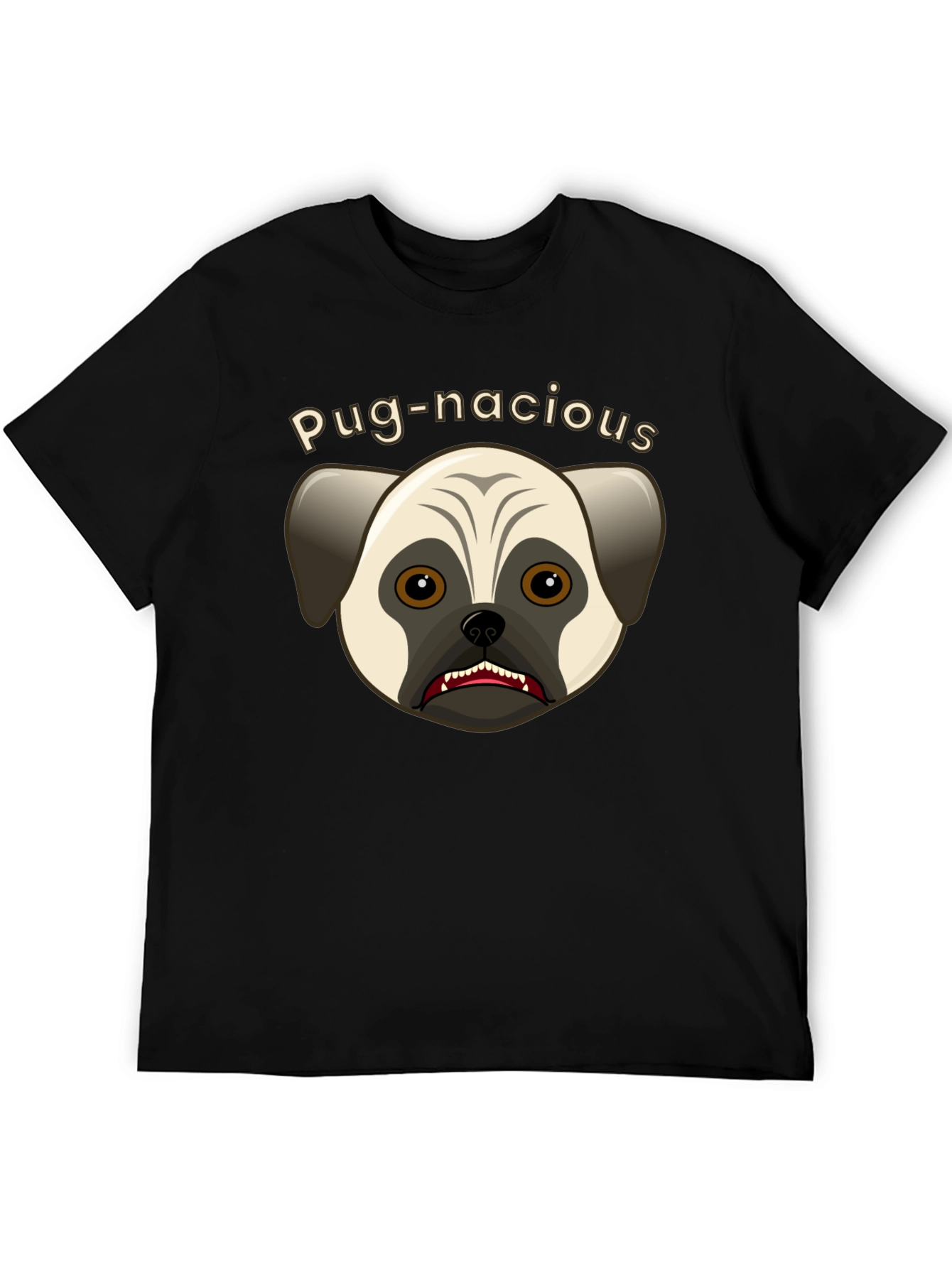 Pug-nacious Graphic T-Shirt