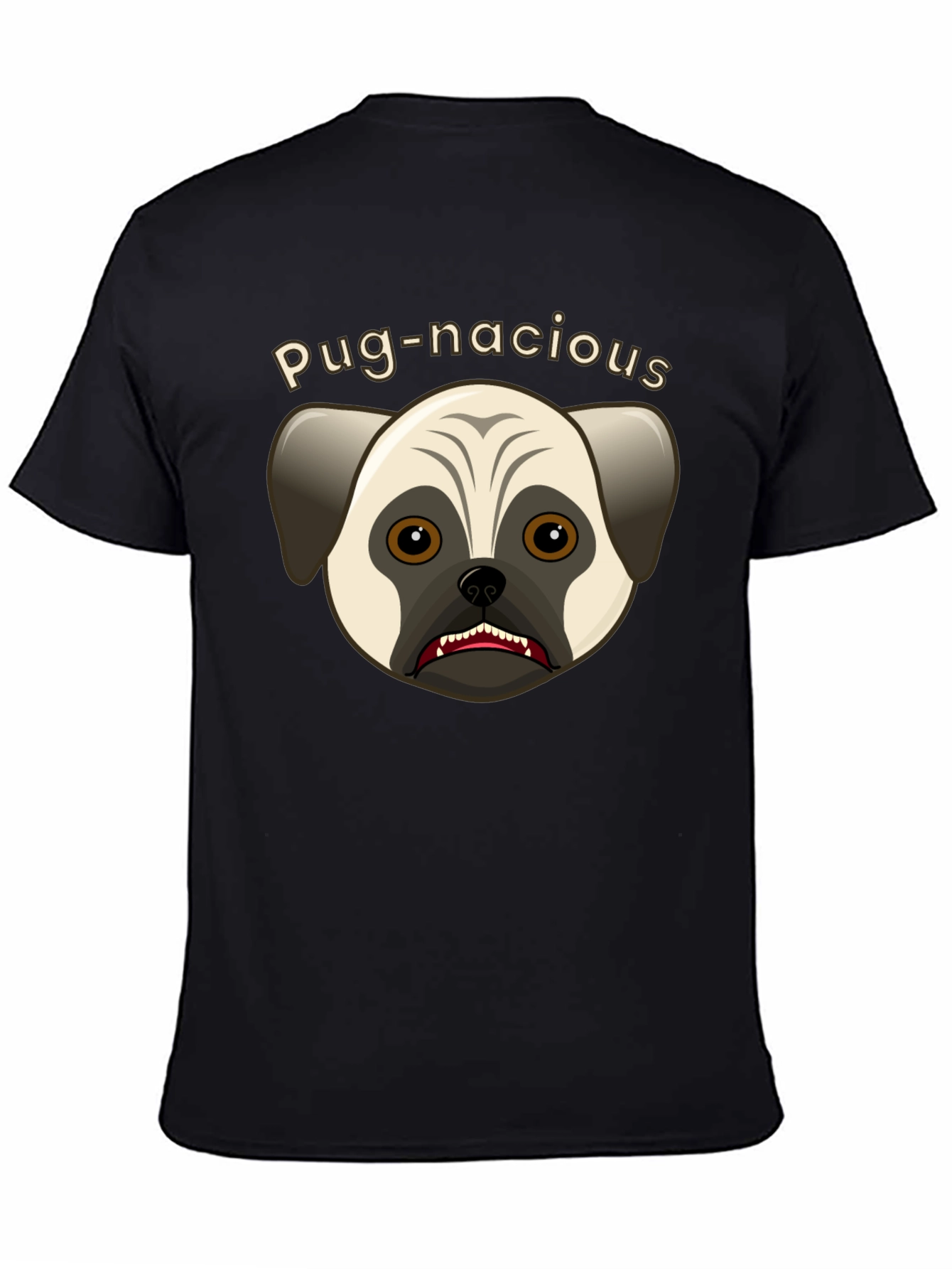 Pug-nacious Graphic T-Shirt
