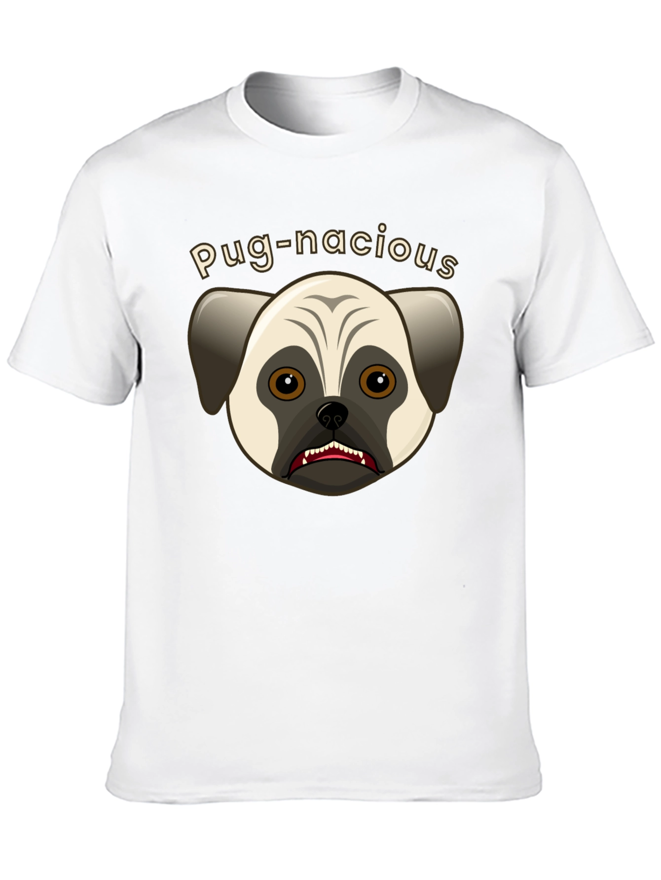Pug-nacious Graphic T-Shirt