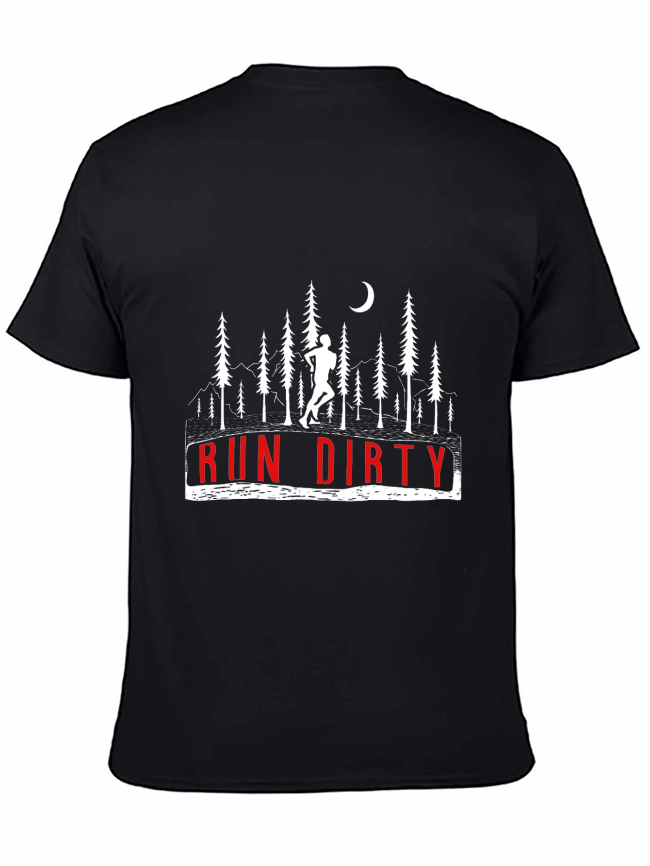 Run Dirty Mens Graphic T-Shirt