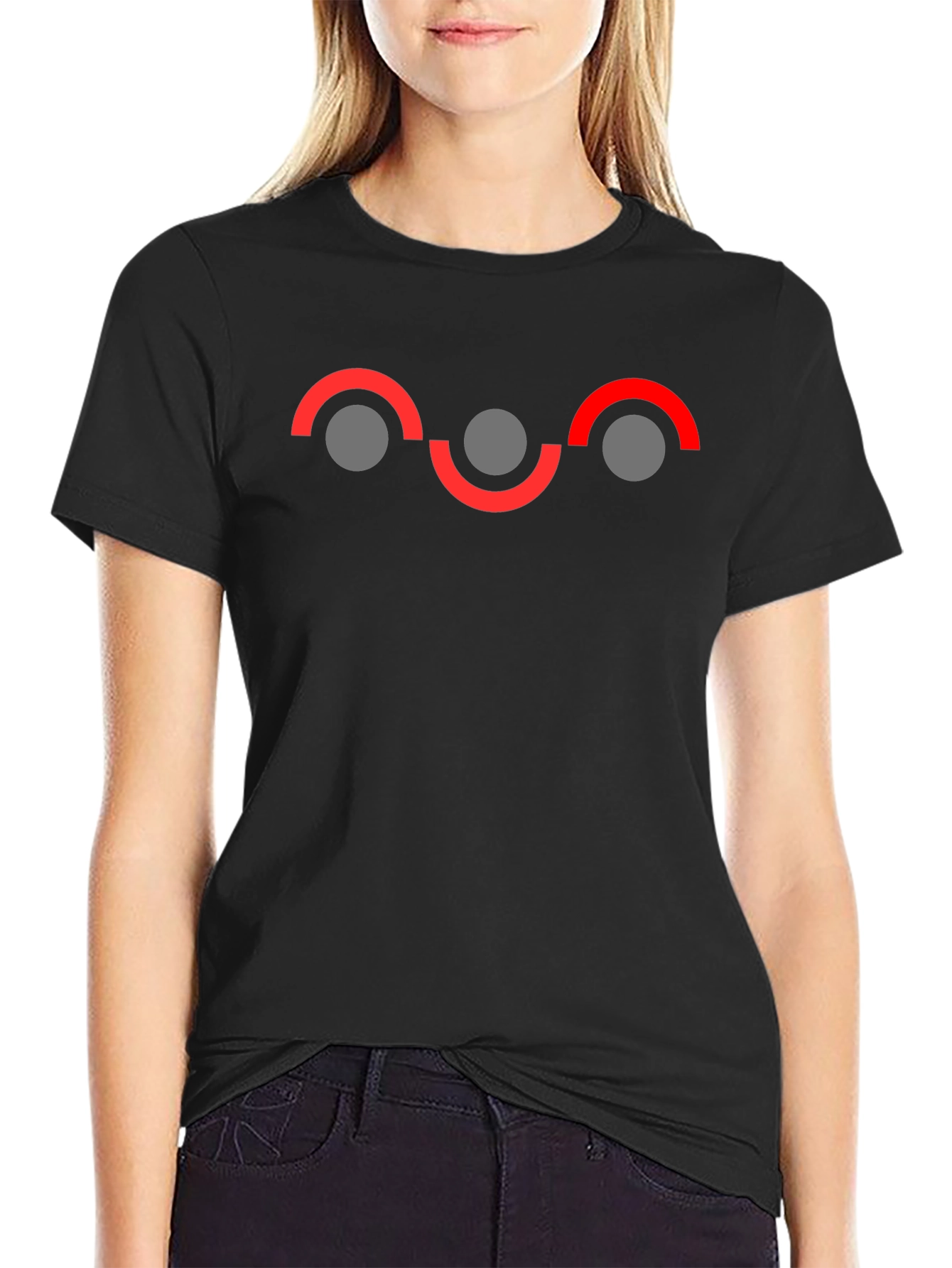 Geometric Graphic Tee - Unique Design