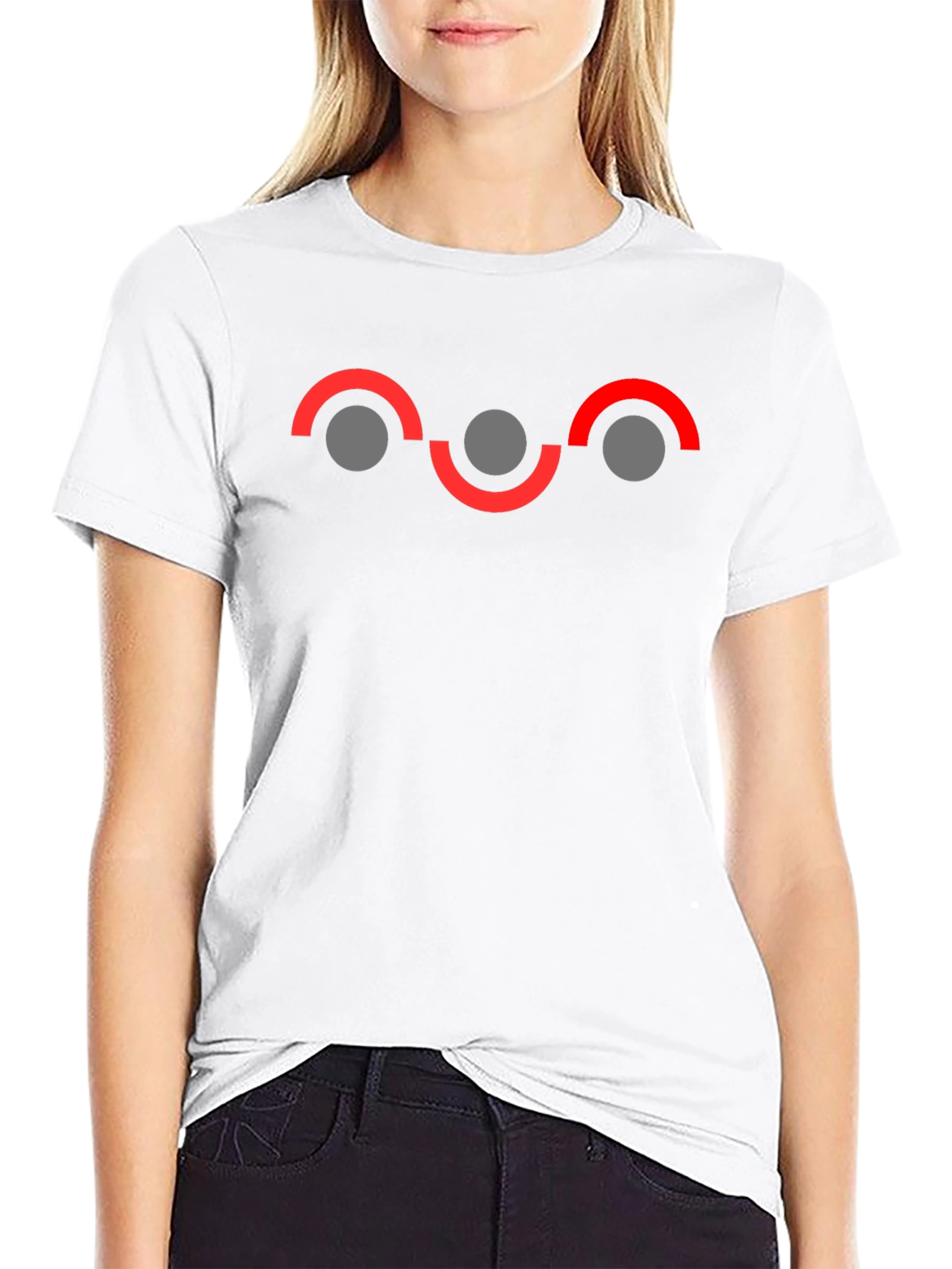 Geometric Graphic Tee - Unique Design