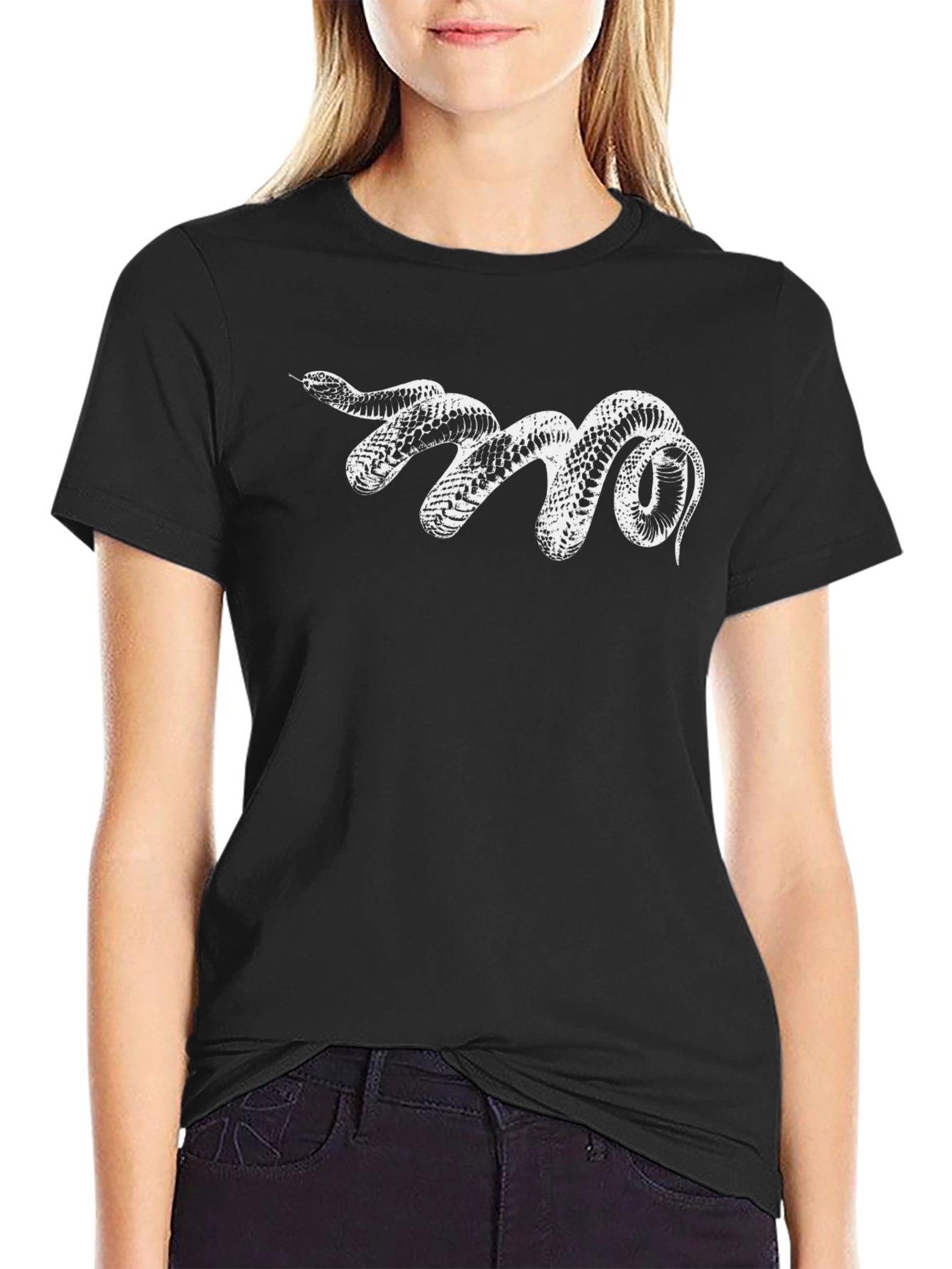 Snake Graphic T-Shirt - Cool Serpent Design