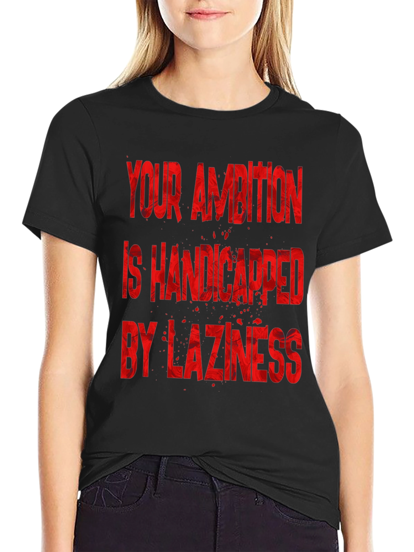 Motivational T-Shirt: Ambition & Laziness