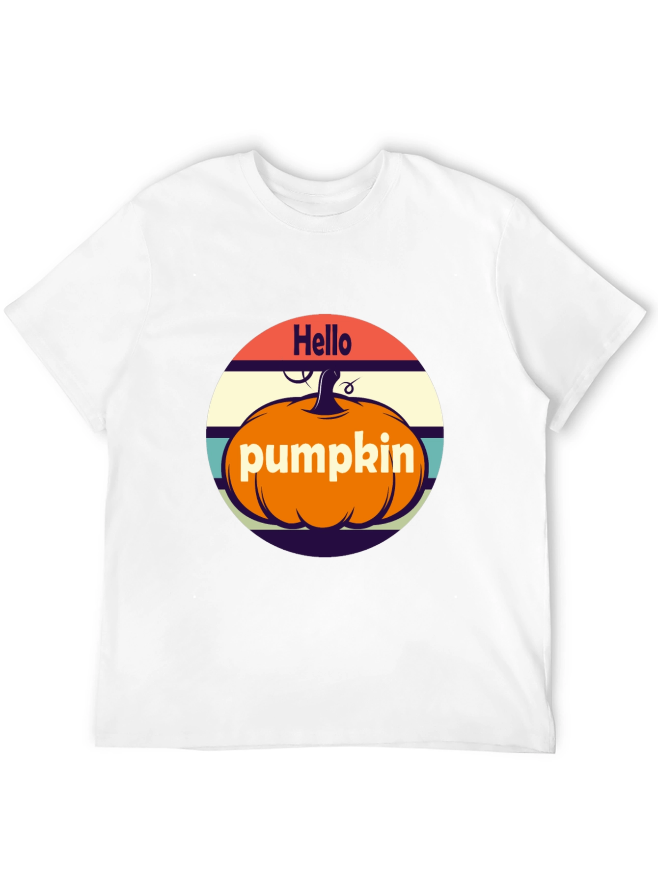 Hello Pumpkin T-Shirt - Fall Vibes
