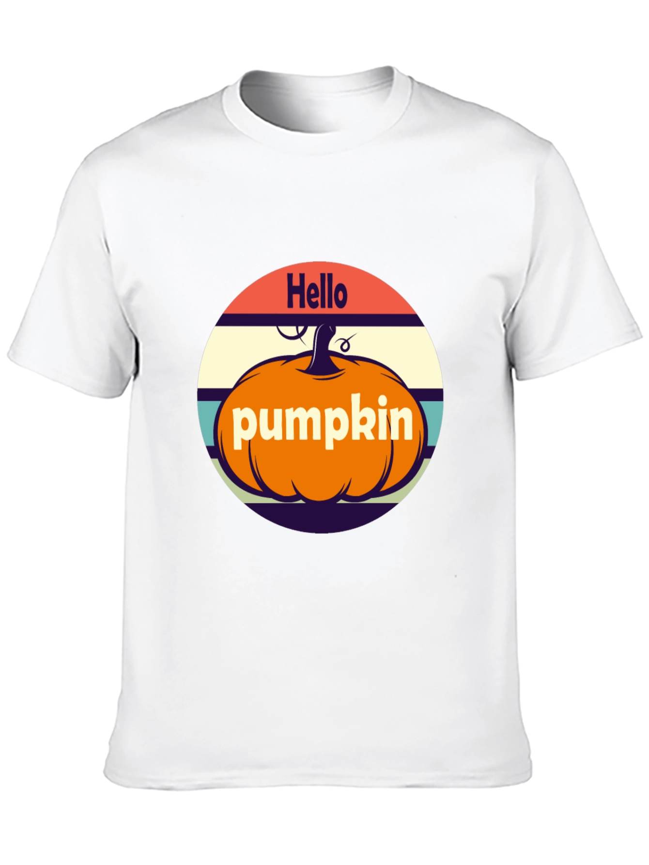 Hello Pumpkin T-Shirt - Fall Vibes
