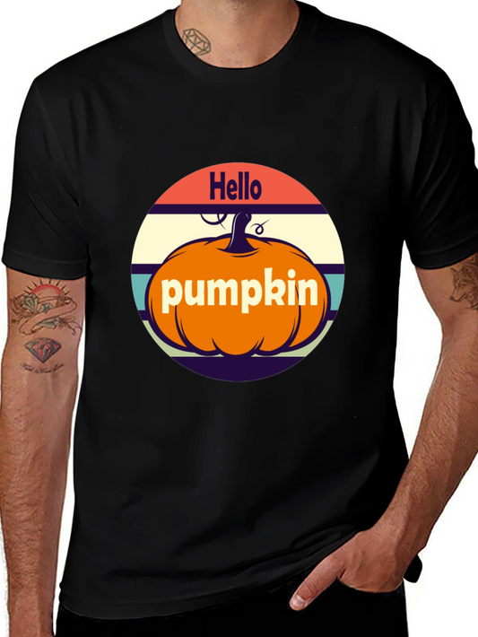 Hello Pumpkin T-Shirt - Fall Vibes