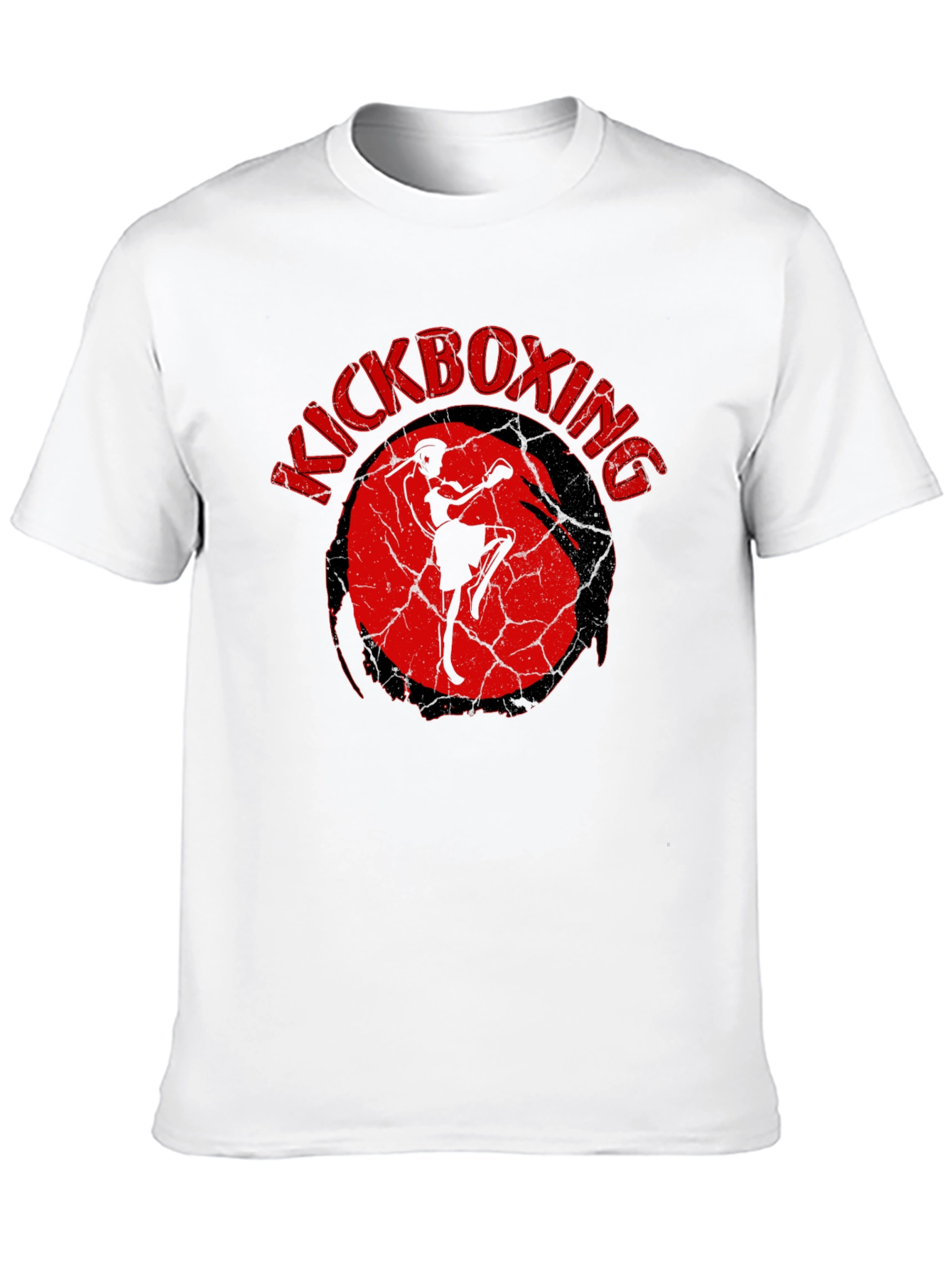 Kickboxing Graphic T-Shirt - Black