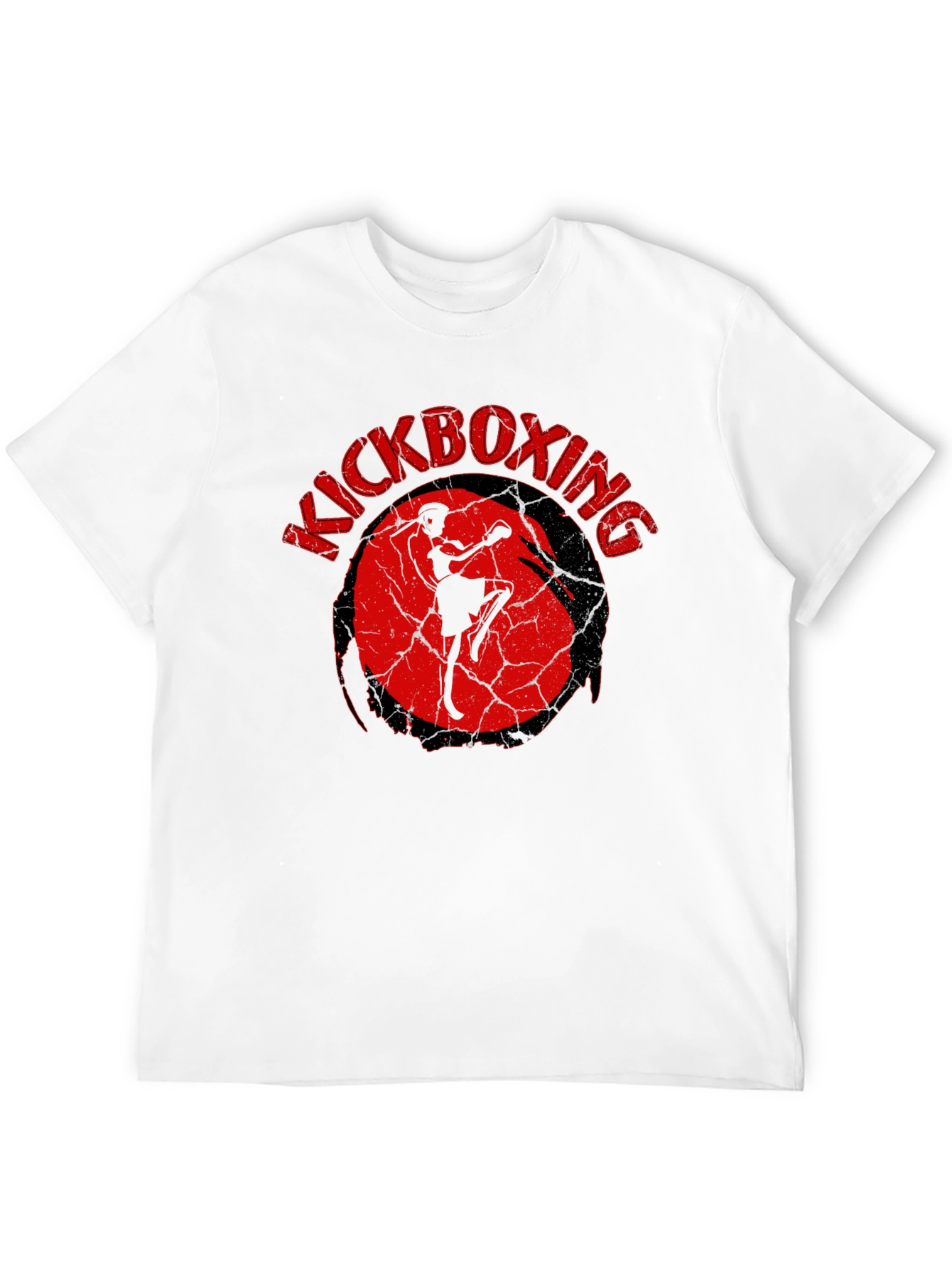 Kickboxing Graphic T-Shirt - Black