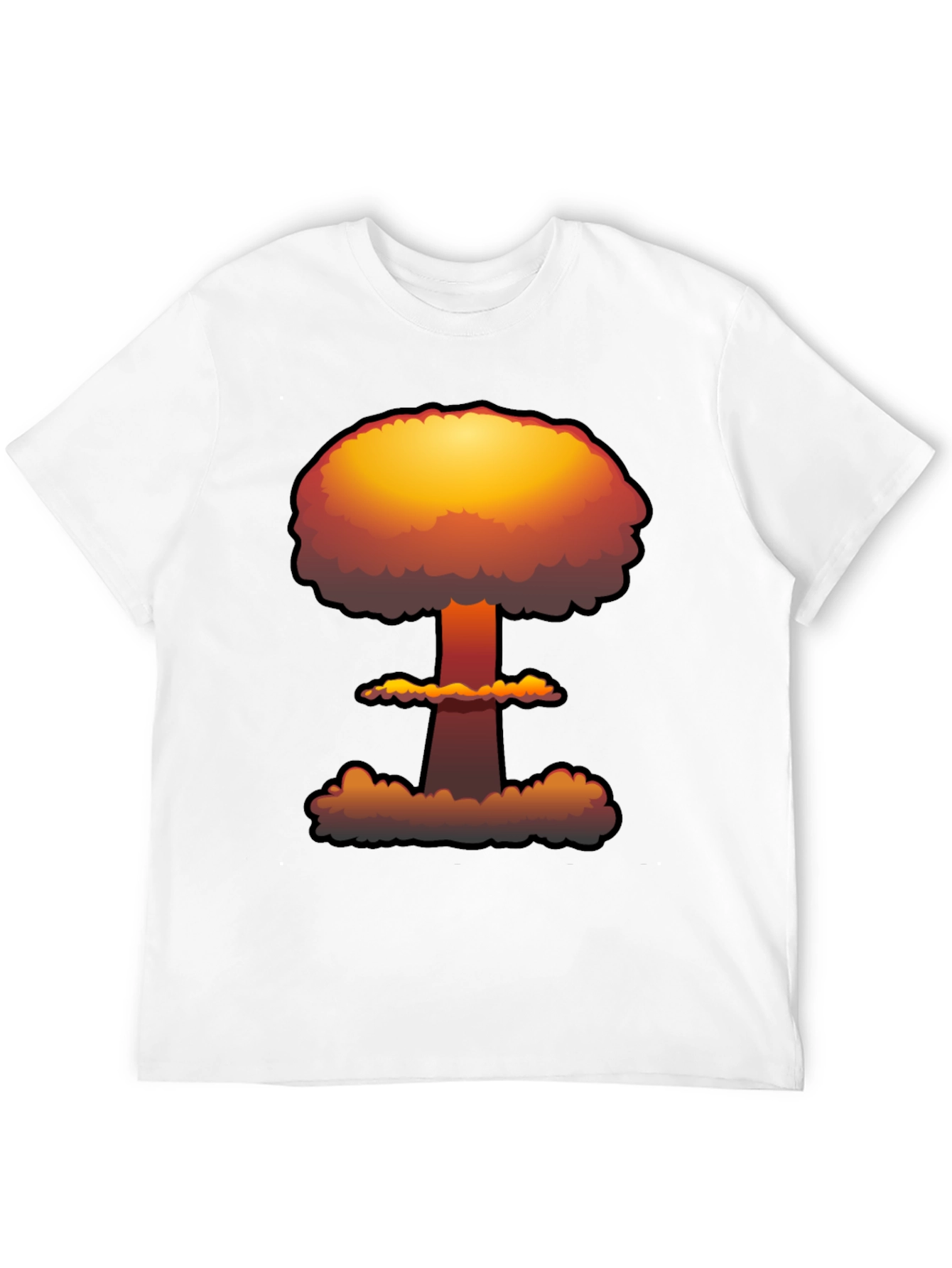 Nuclear Explosion Graphic Tee - Soft Cotton