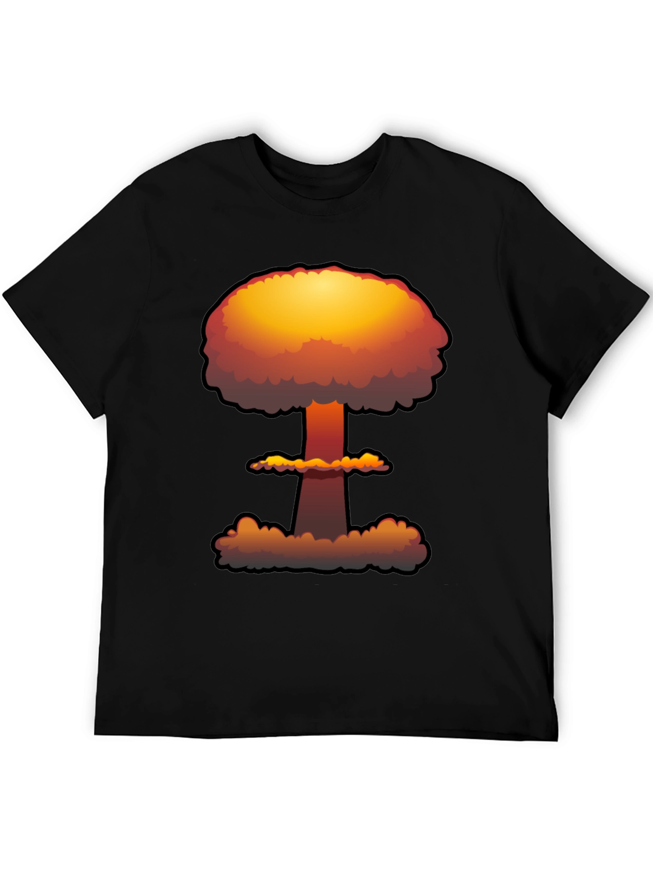 Nuclear Explosion Graphic Tee - Soft Cotton