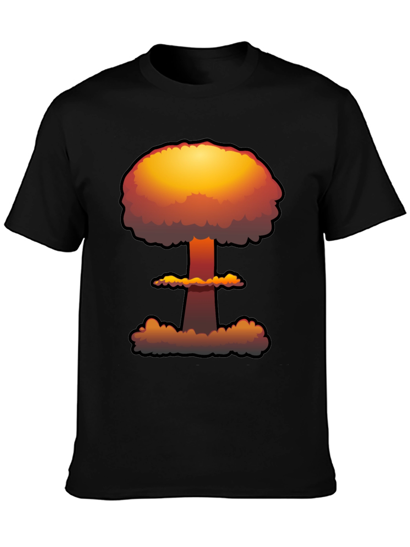 Nuclear Explosion Graphic Tee - Soft Cotton