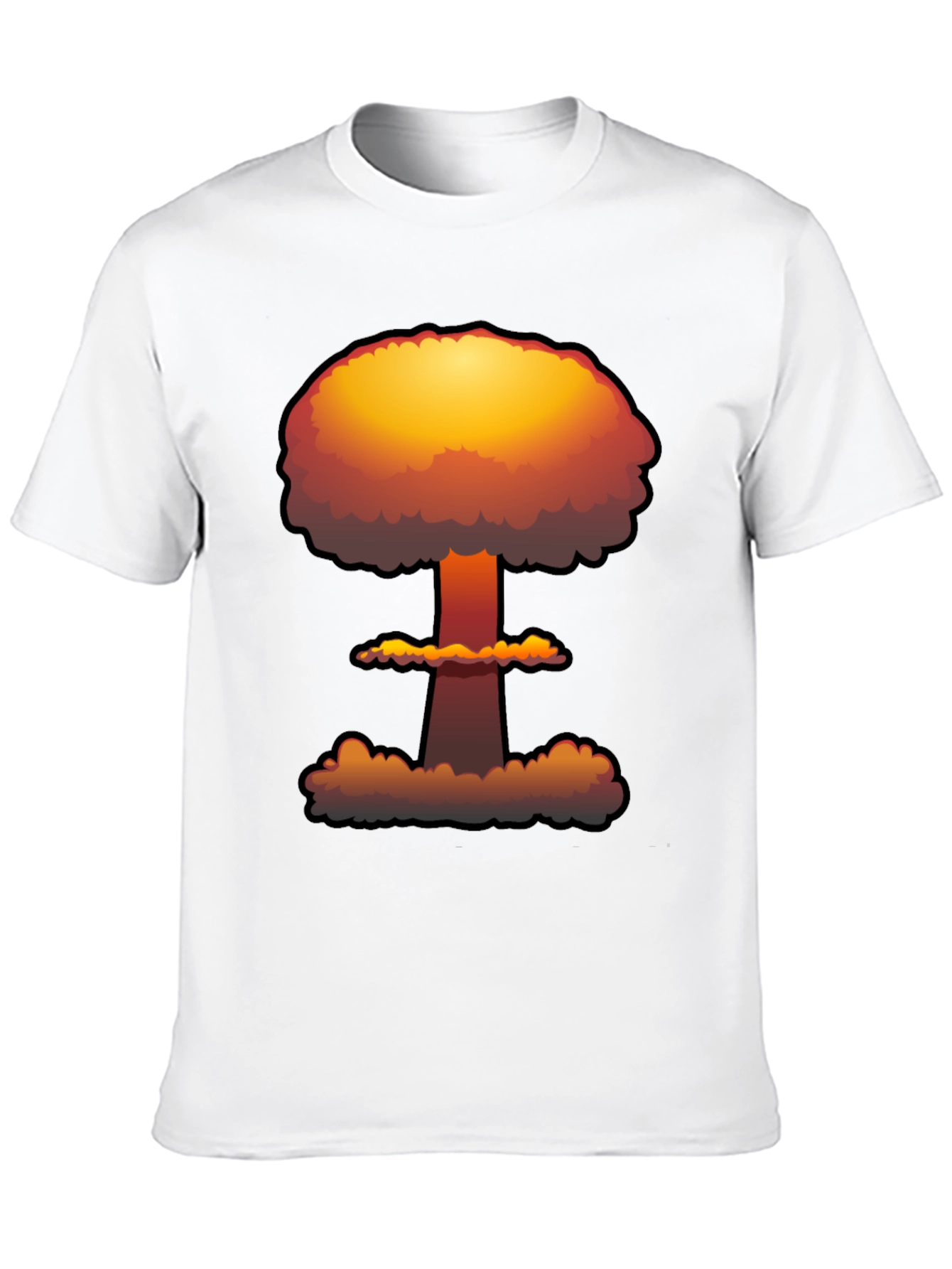 Nuclear Explosion Graphic Tee - Soft Cotton
