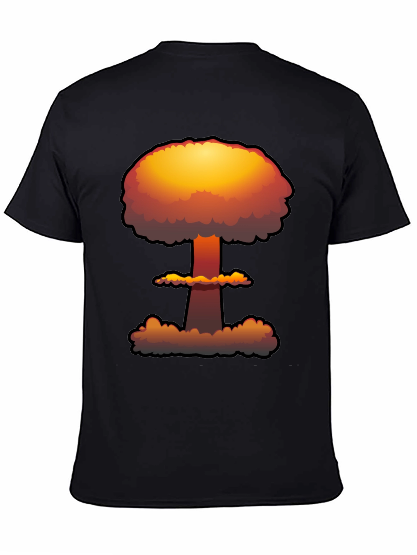 Nuclear Explosion Graphic Tee - Soft Cotton