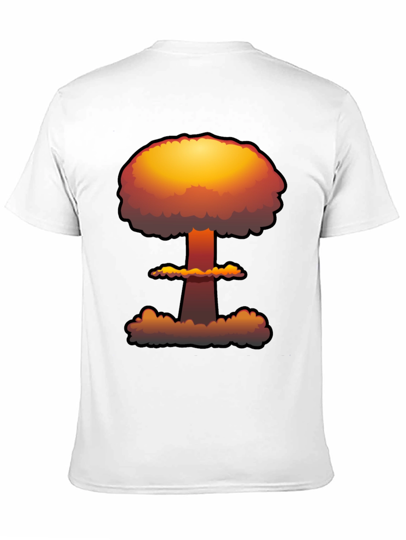 Nuclear Explosion Graphic Tee - Soft Cotton