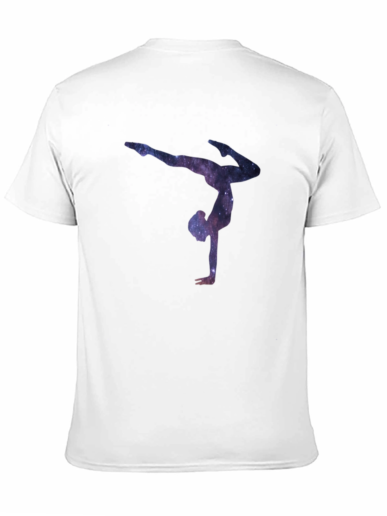 Galaxy Gymnast Black T-Shirt