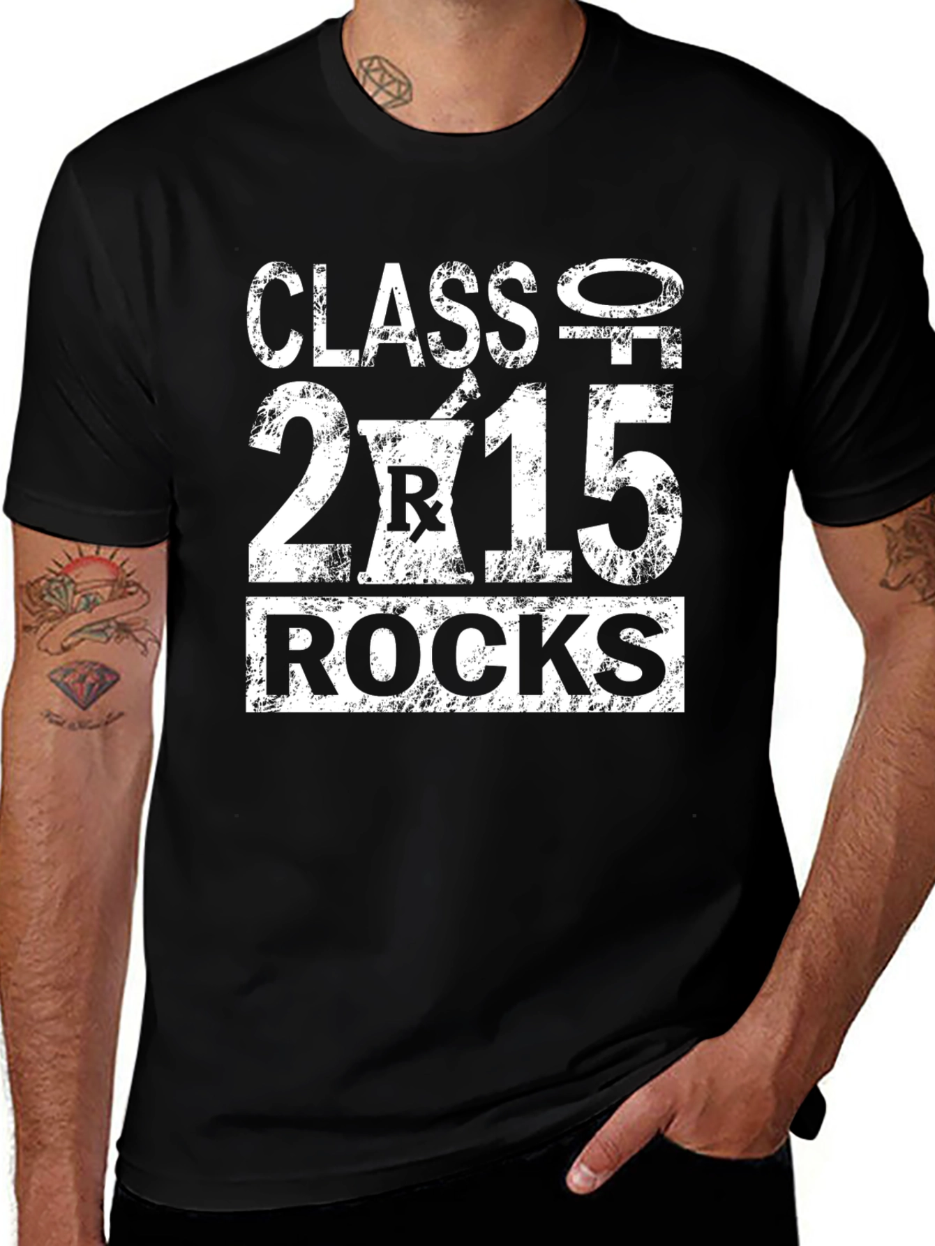Class of 2015 Rocks T-Shirt - Black