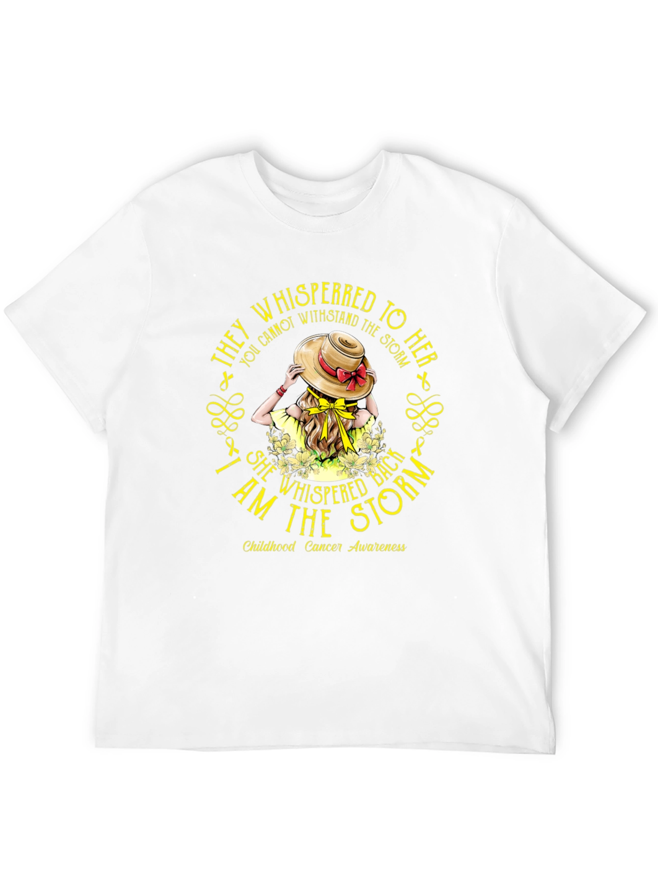 Childhood Cancer Awareness I Am The Storm T-Shirt