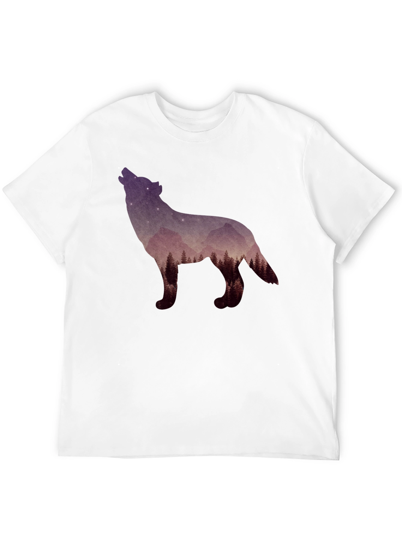 Nature Wolf Silhouette Tee