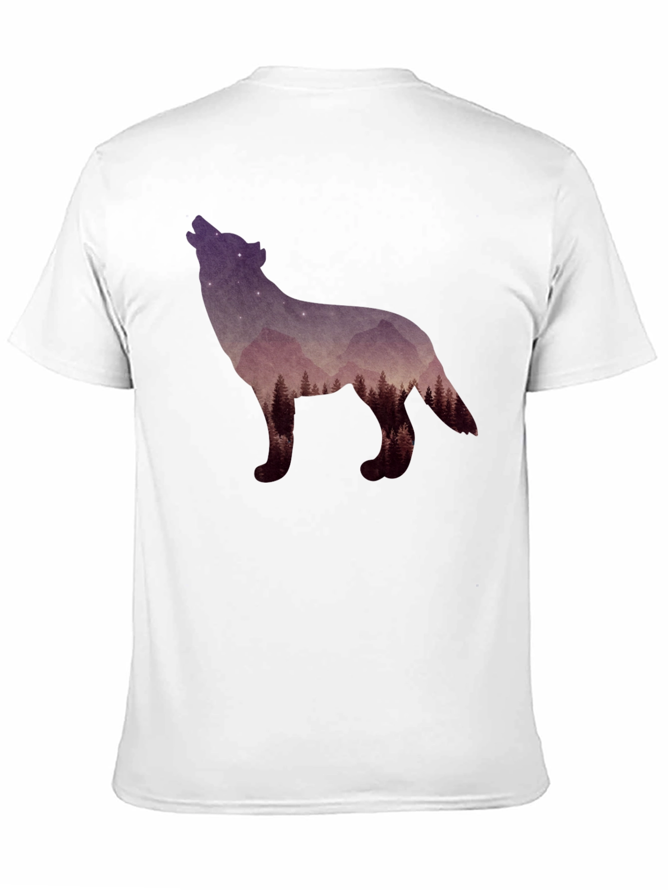 Nature Wolf Silhouette Tee