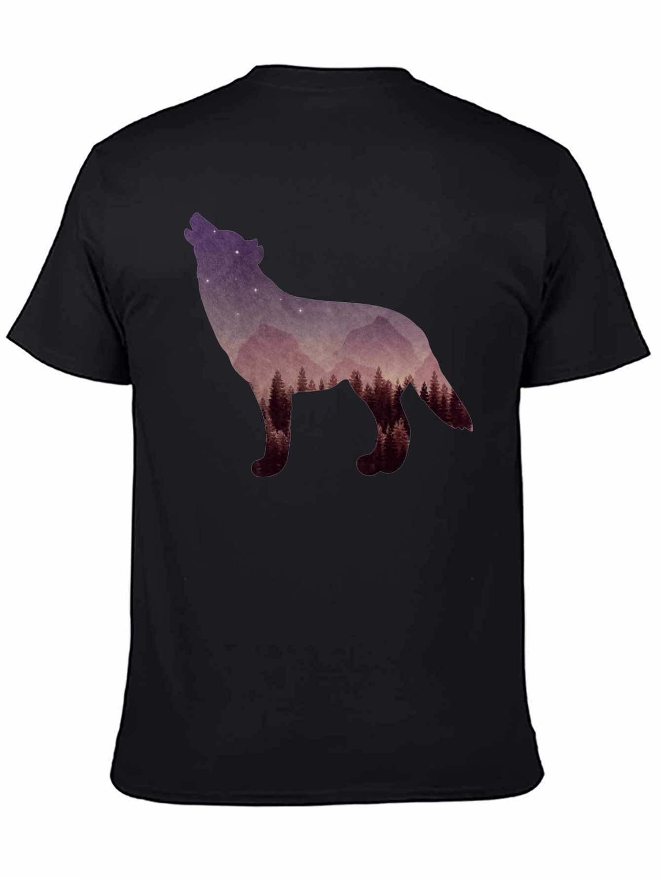 Nature Wolf Silhouette Tee