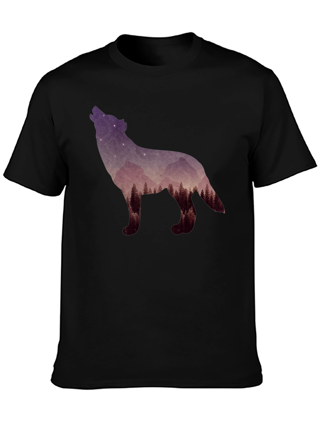 Nature Wolf Silhouette Tee