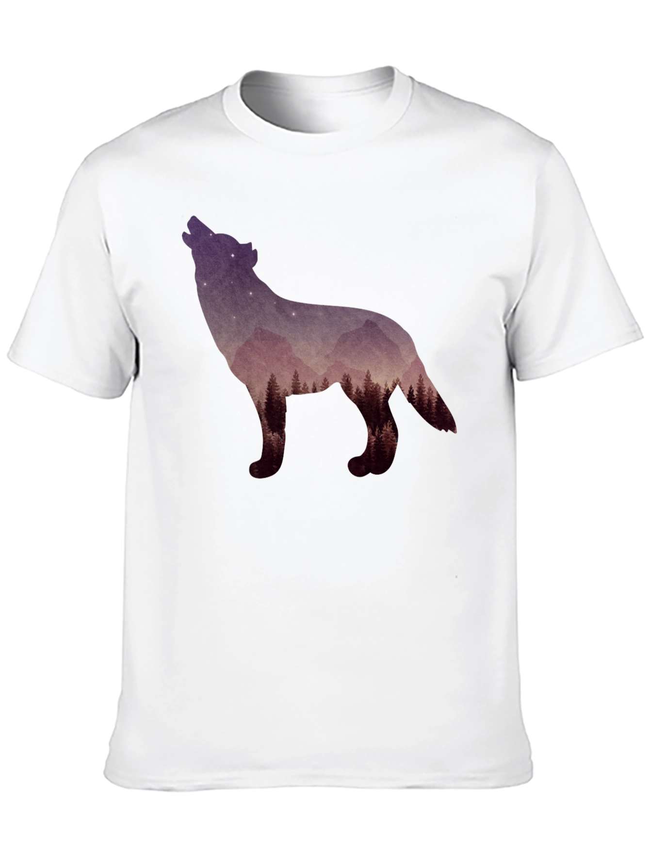 Nature Wolf Silhouette Tee