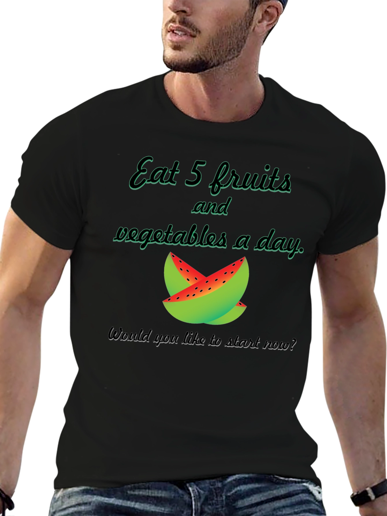Eat 5 Fruits & Vegetables T-Shirt