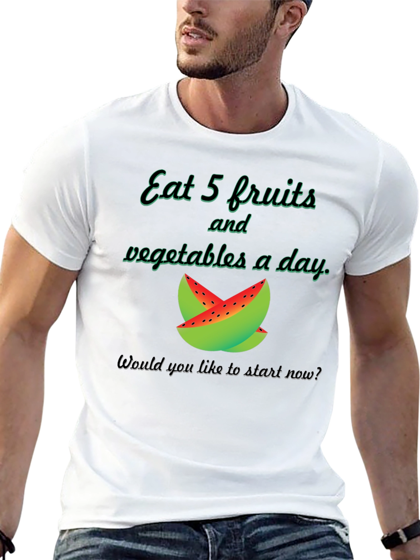 Eat 5 Fruits & Vegetables T-Shirt