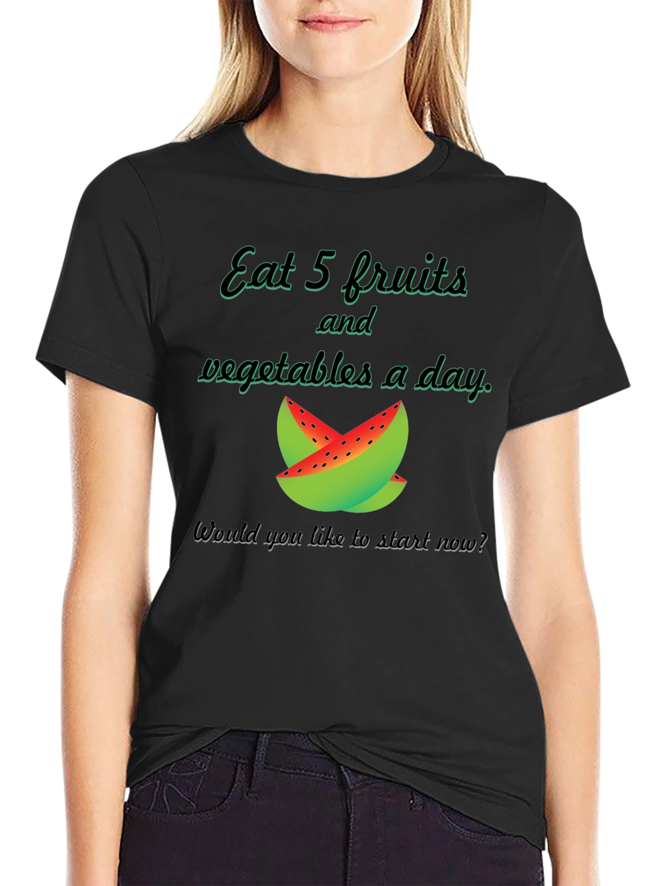 Eat 5 Fruits & Vegetables T-Shirt