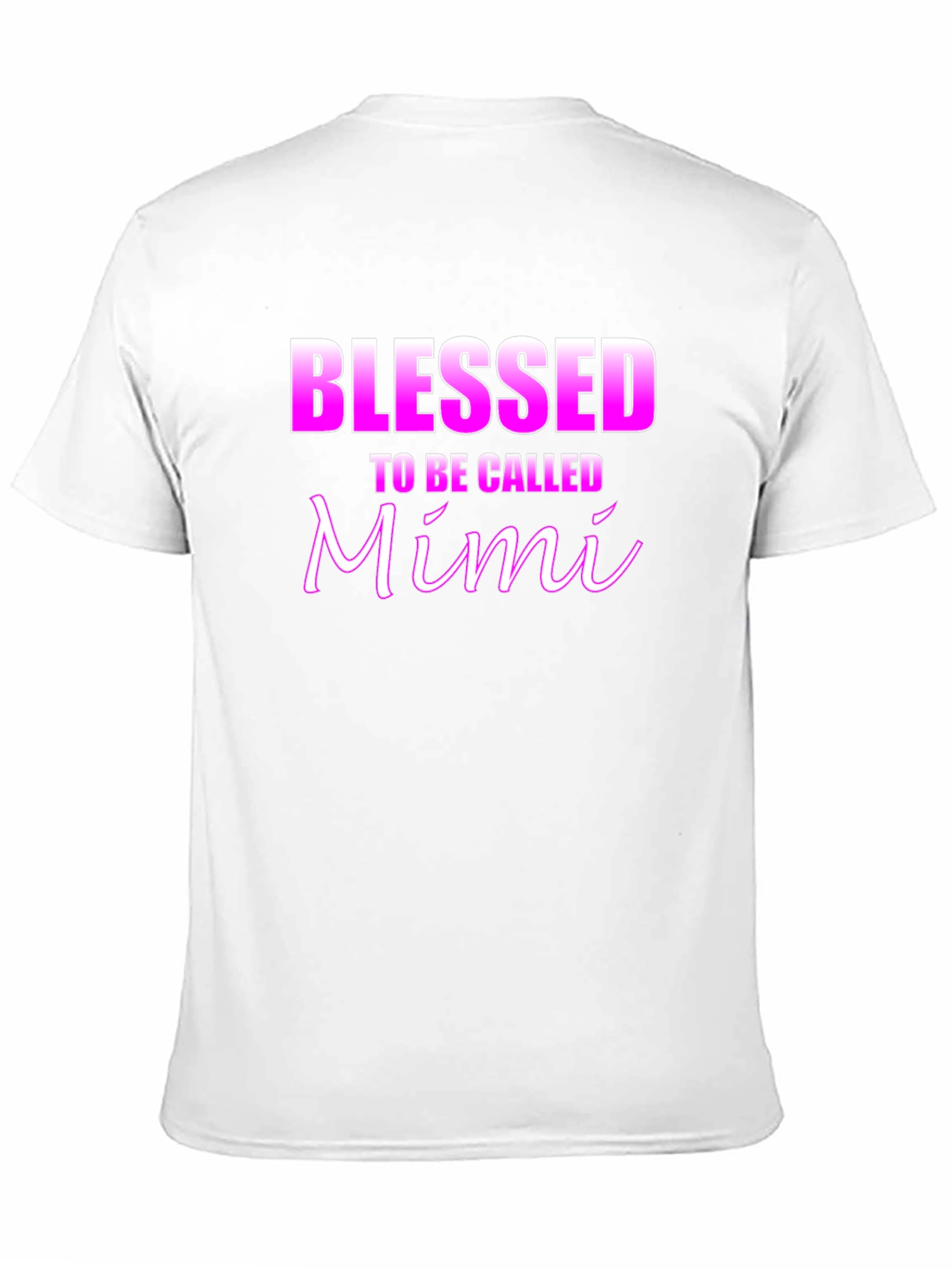 Blessed To Be Called Mimi Black T-Shirt