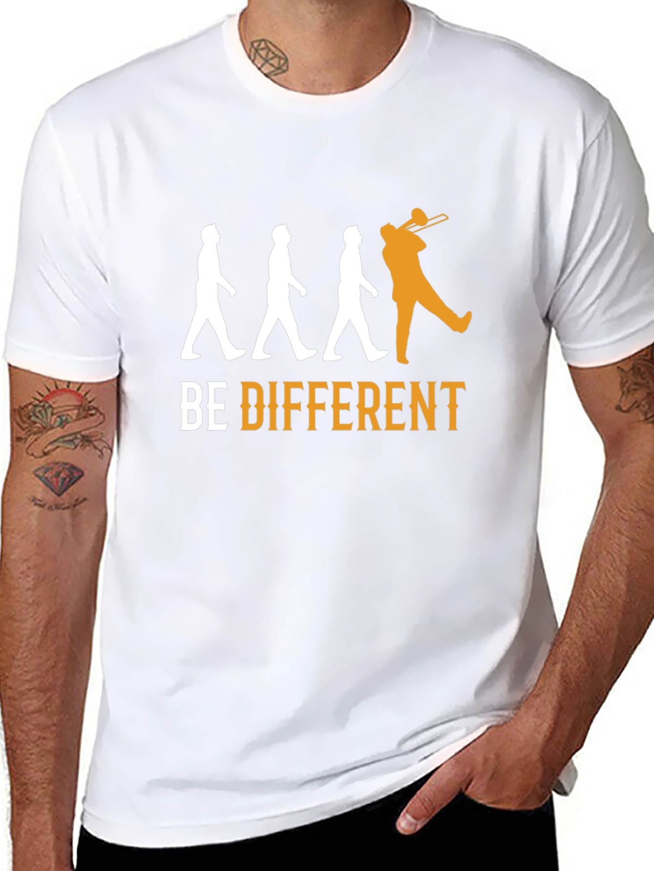 Be Different Trombone Player T-Shirt